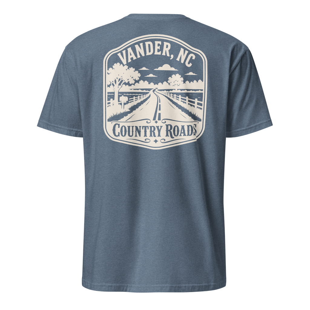 Vander, NC - Country Roads - Unisex T-Shirt