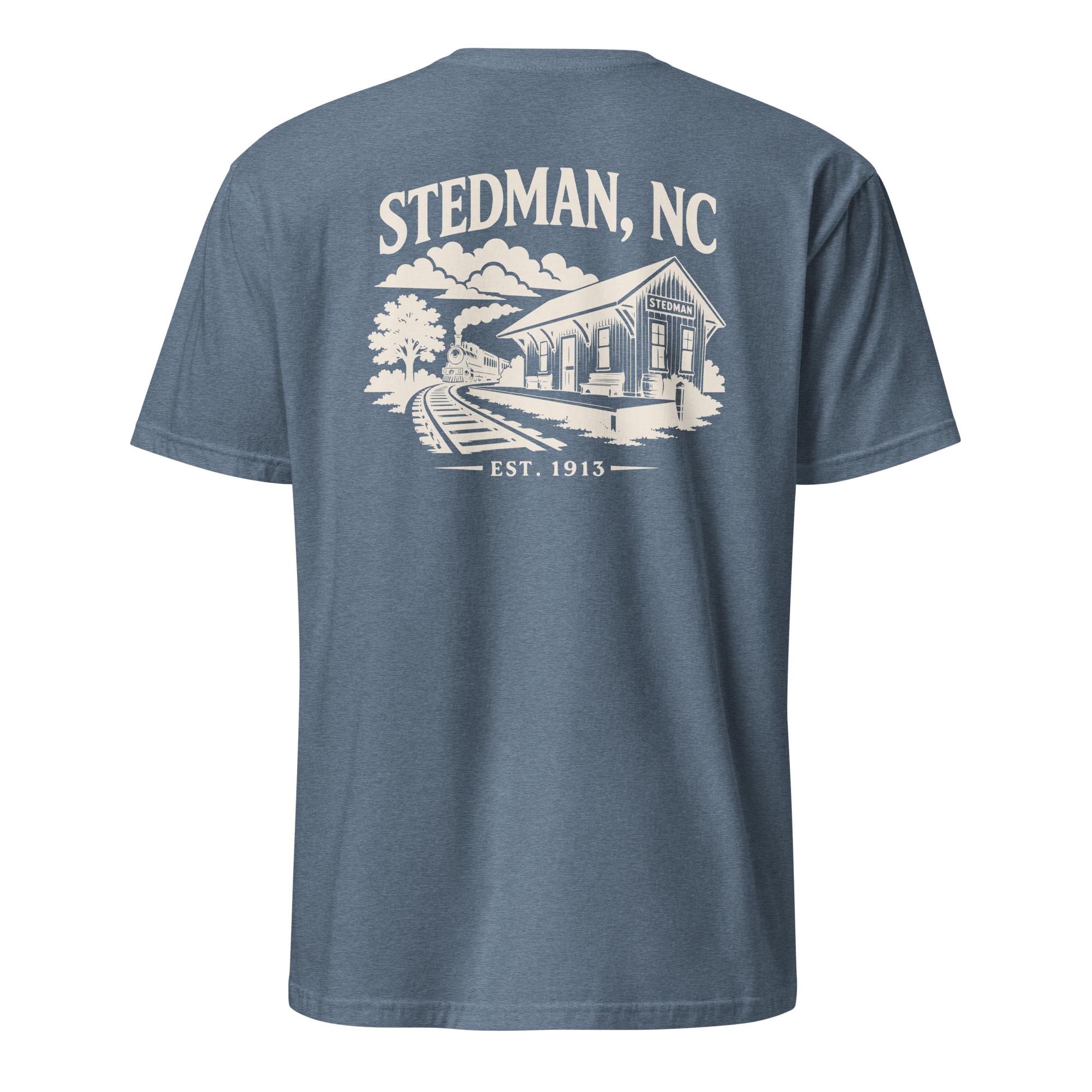 Stedman, NC - Railroad Town - Unisex T-Shirt