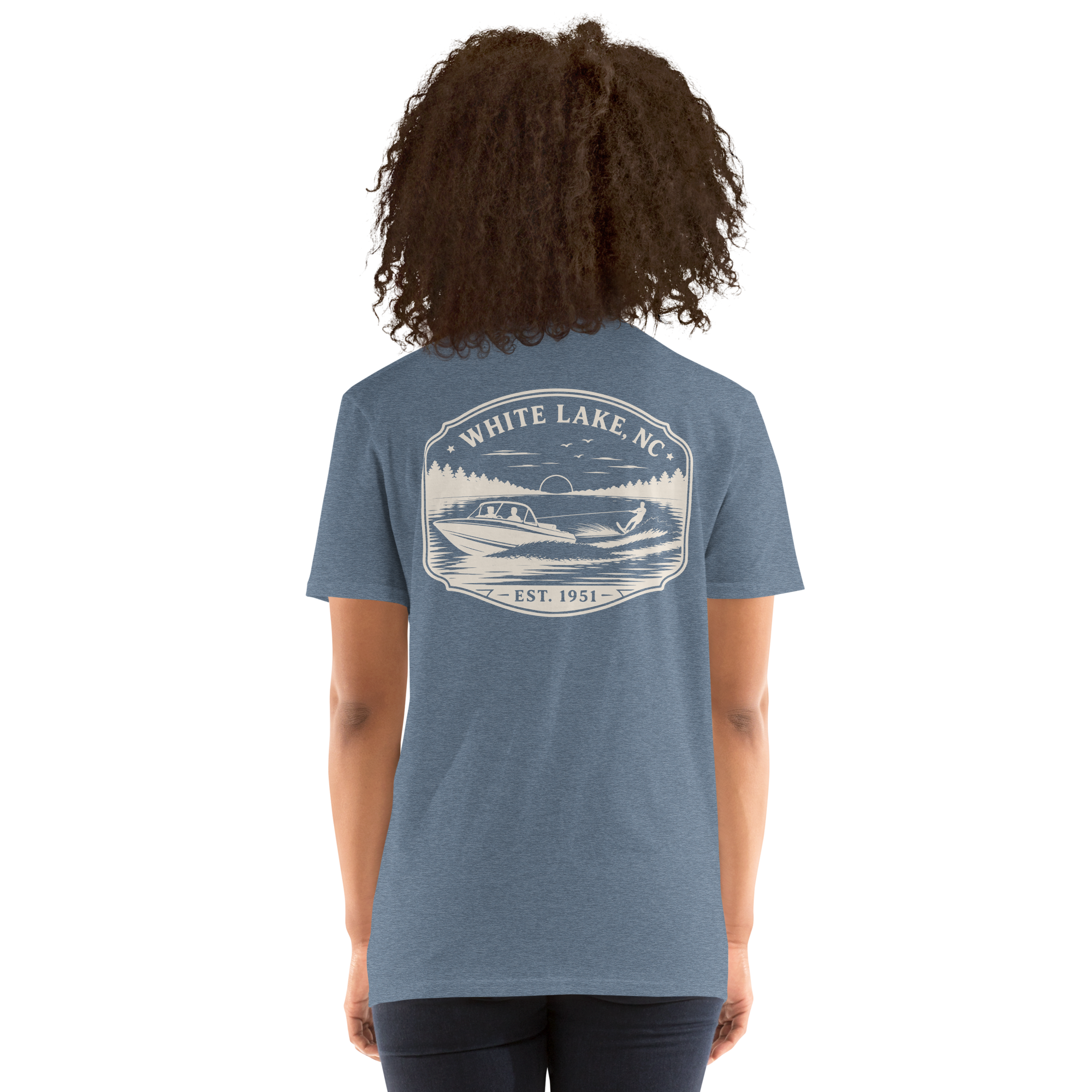 White Lake - Boat Fun - Unisex T-Shirt
