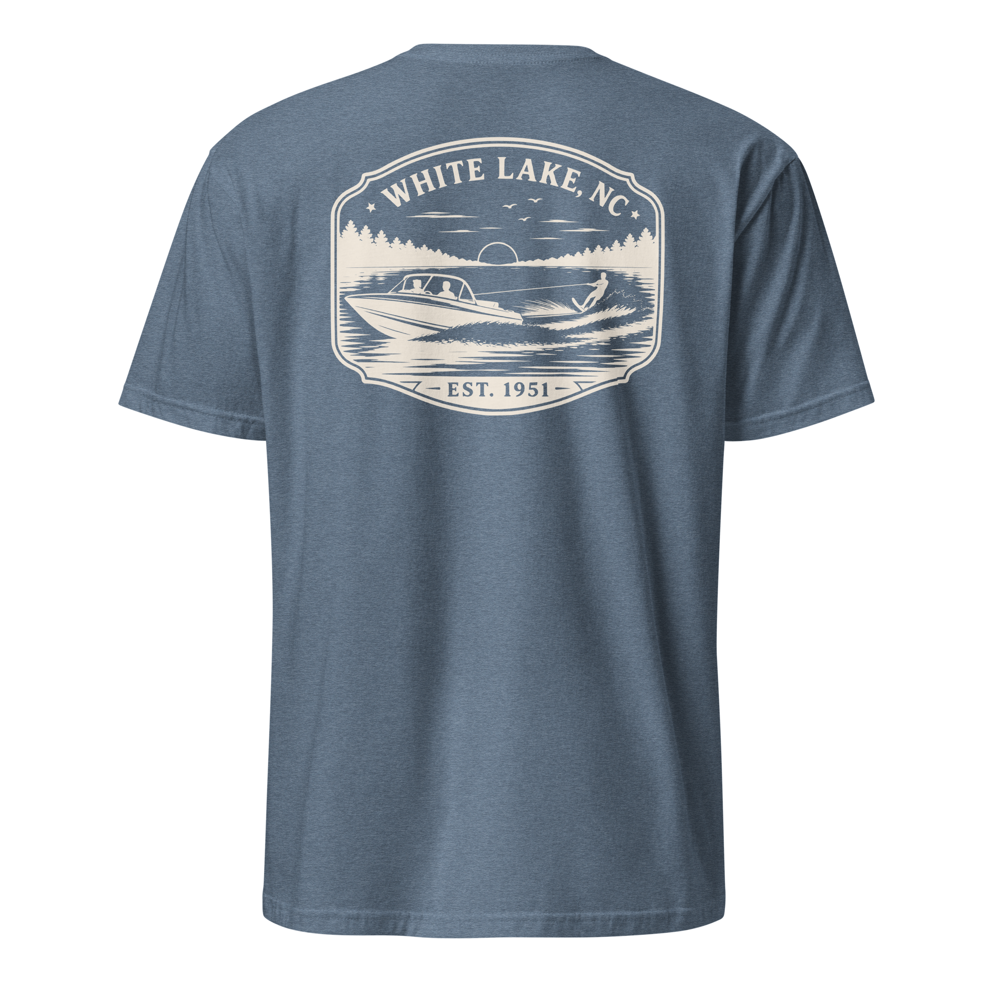 White Lake - Boat Fun - Unisex T-Shirt