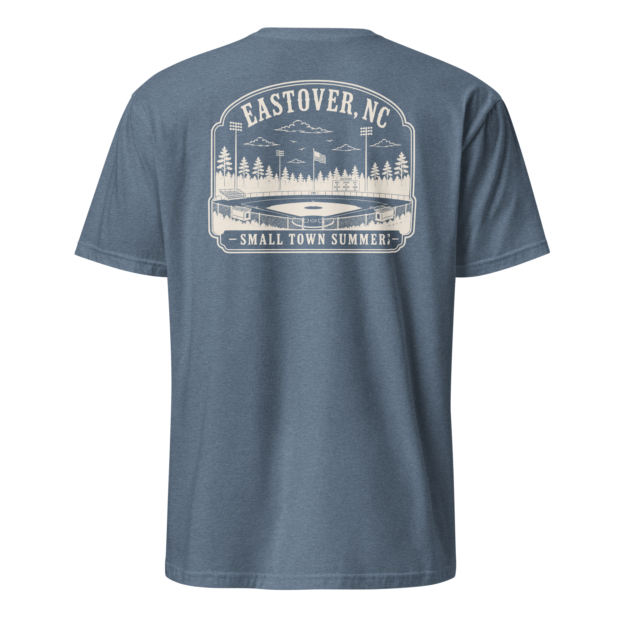 Eastover, NC - Summer at the Ballpark - Unisex T-Shirt