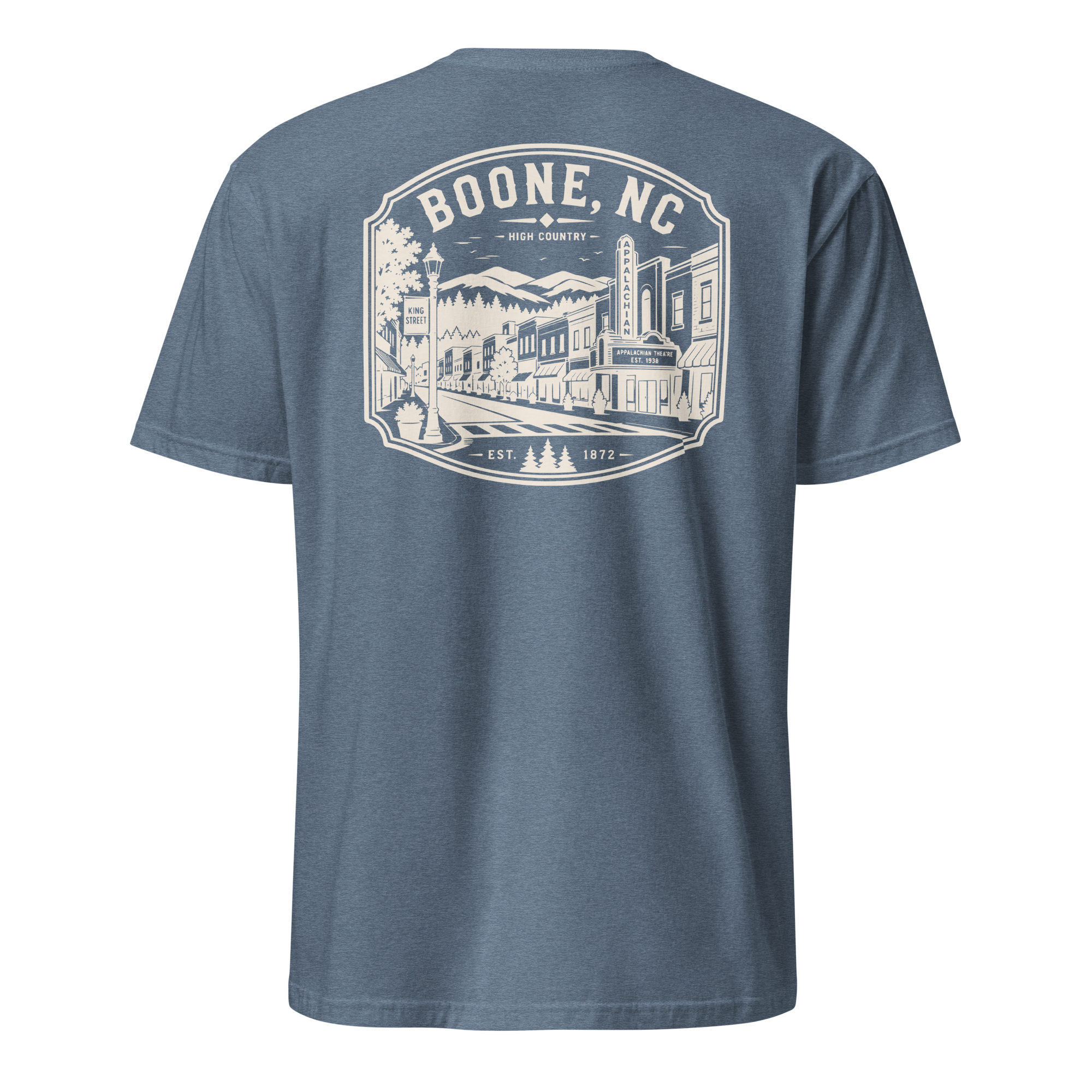 Boone, NC - Downtown - Unisex T-Shirt