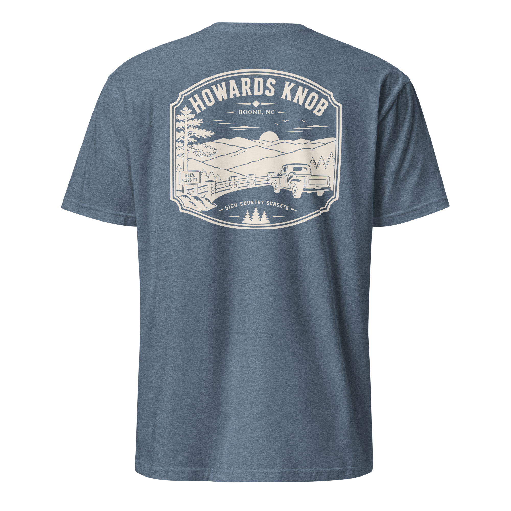 Boone, NC - Howard's Knob - Unisex T-Shirt