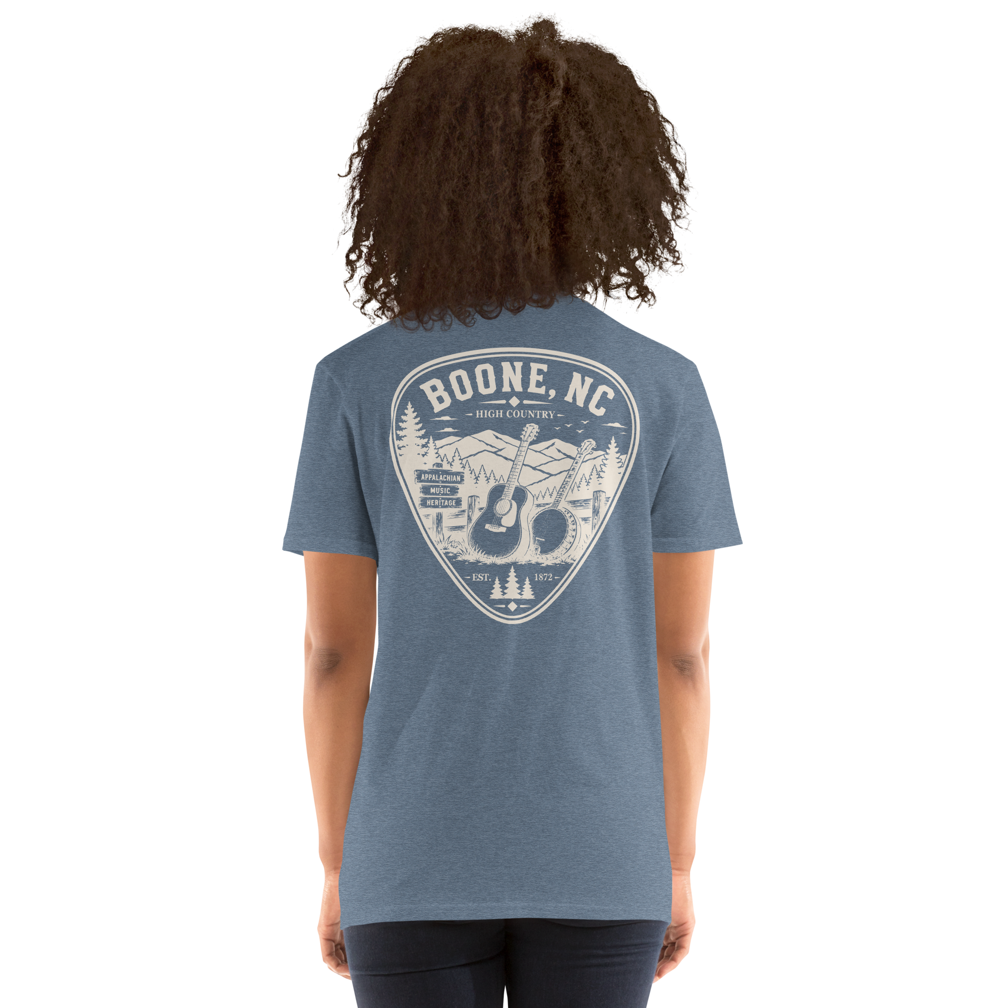 Boone, NC - Mountain Music - Unisex T-Shirt