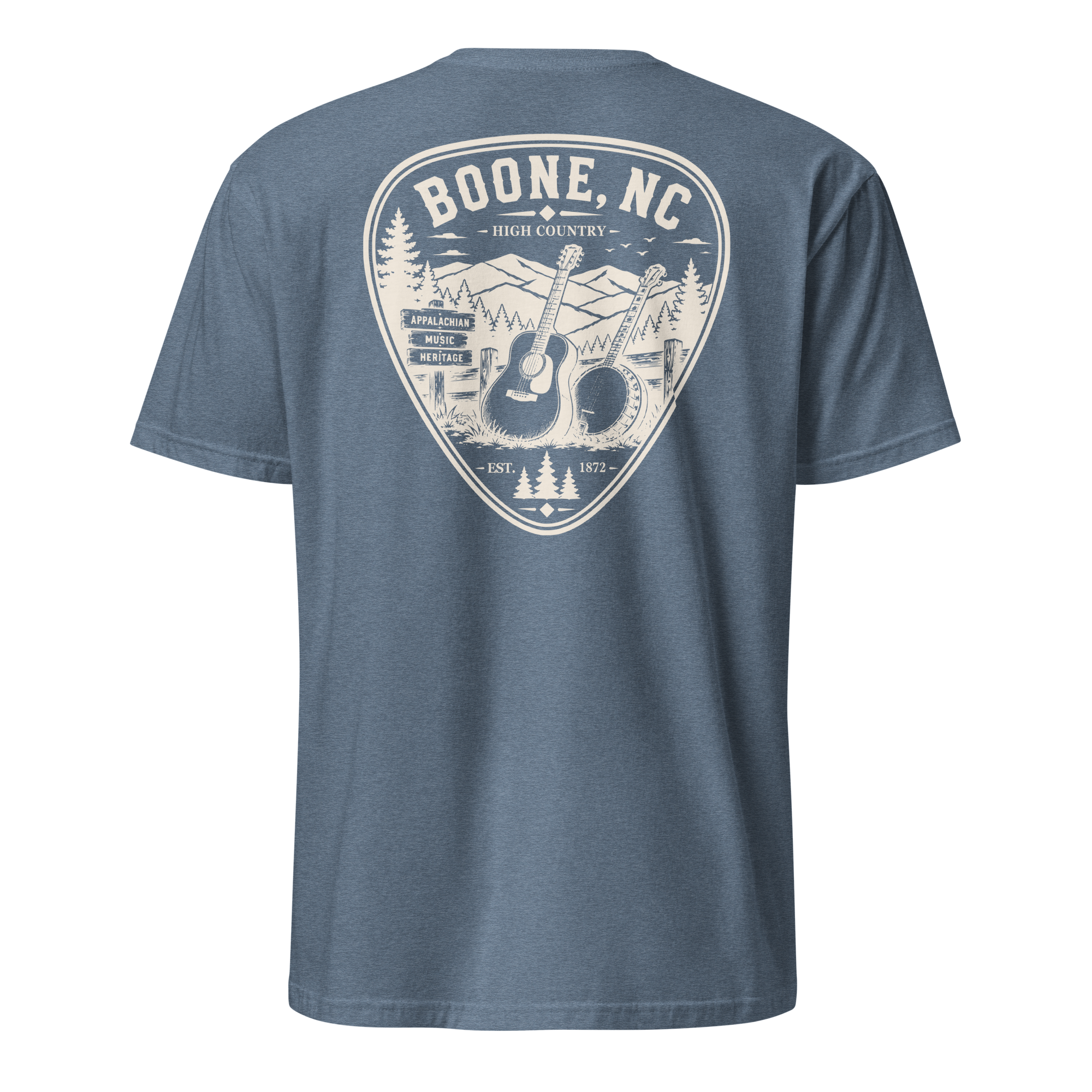 Boone, NC - Mountain Music - Unisex T-Shirt
