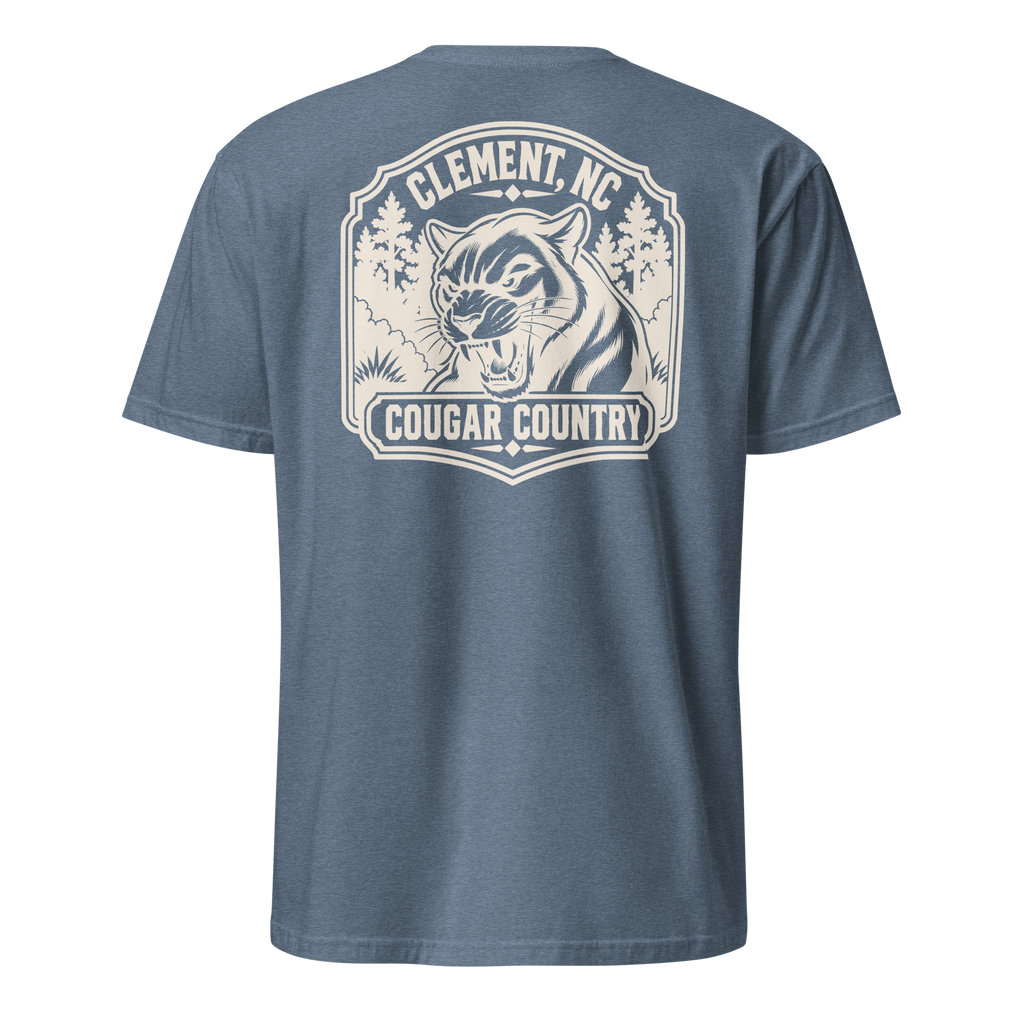 Clement, NC - Cougar Country - Unisex T-Shirt