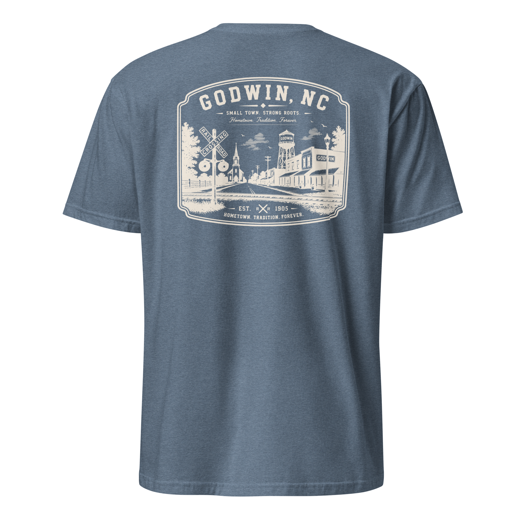 Godwin, NC - Small Town Roots - Unisex T-Shirt