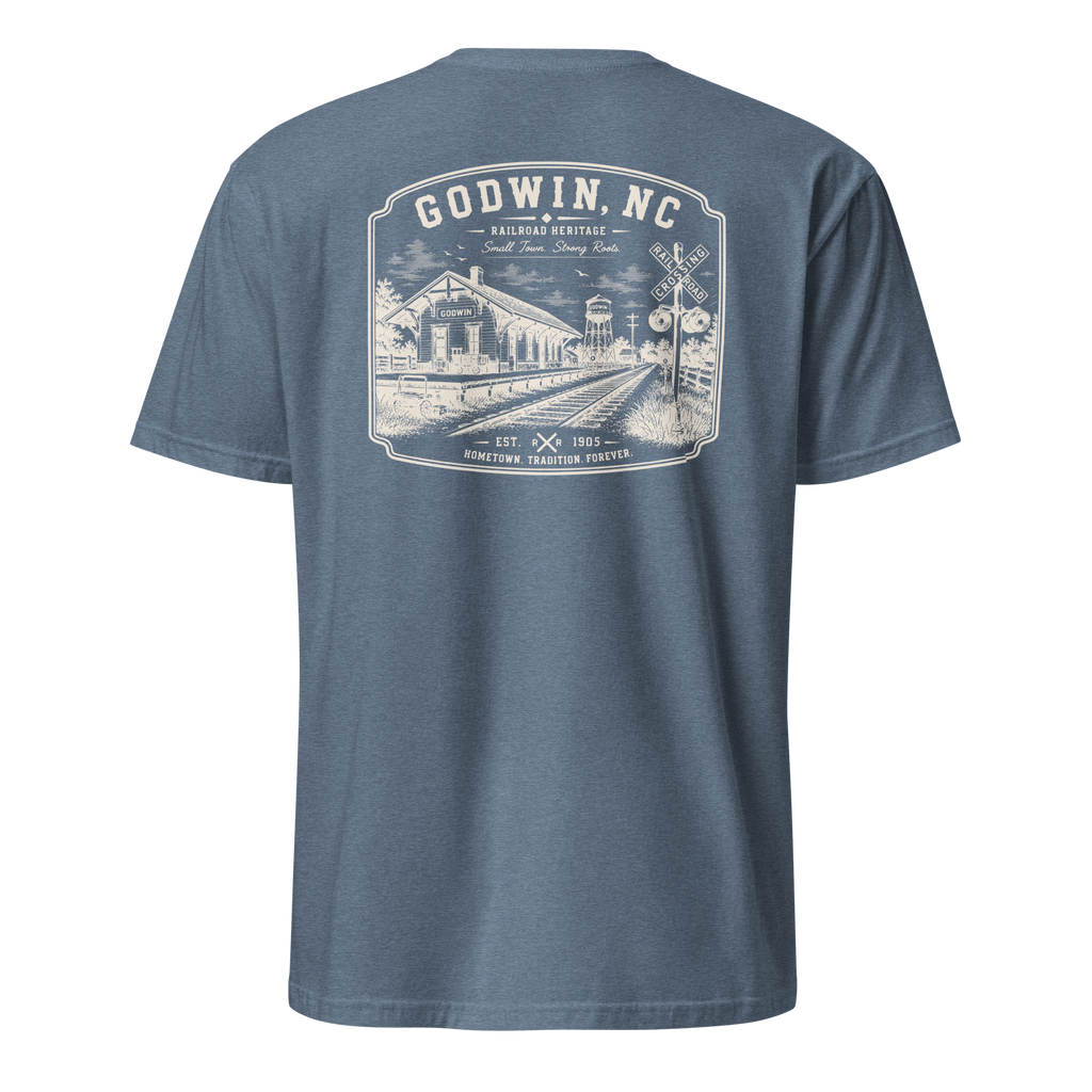 Godwin, NC - Railroad Town - Unisex T-Shirt