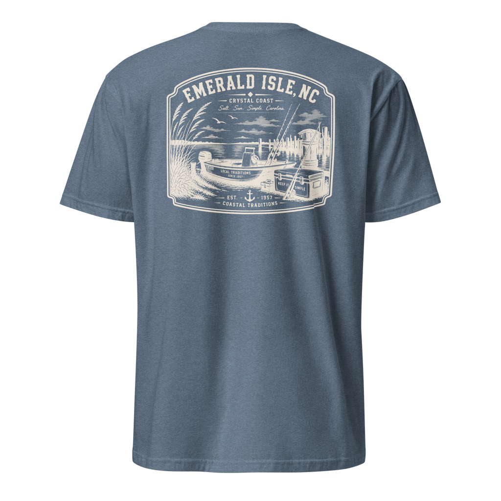 Emerald Isle, NC - Salt. Sun. Simple. - Unisex T-Shirt