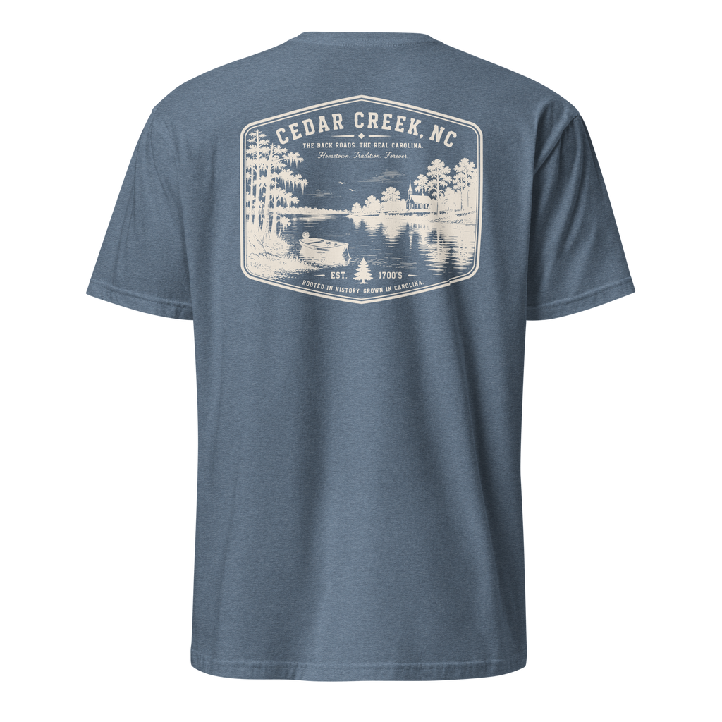 Cedar Creek, NC - The River - Unisex T-Shirt