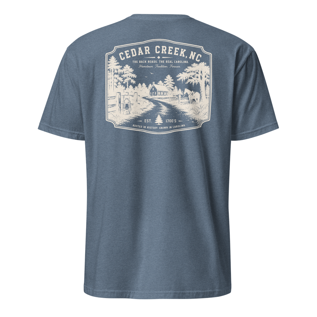 Cedar Creek, NC - Early Carolina- Unisex T-Shirt