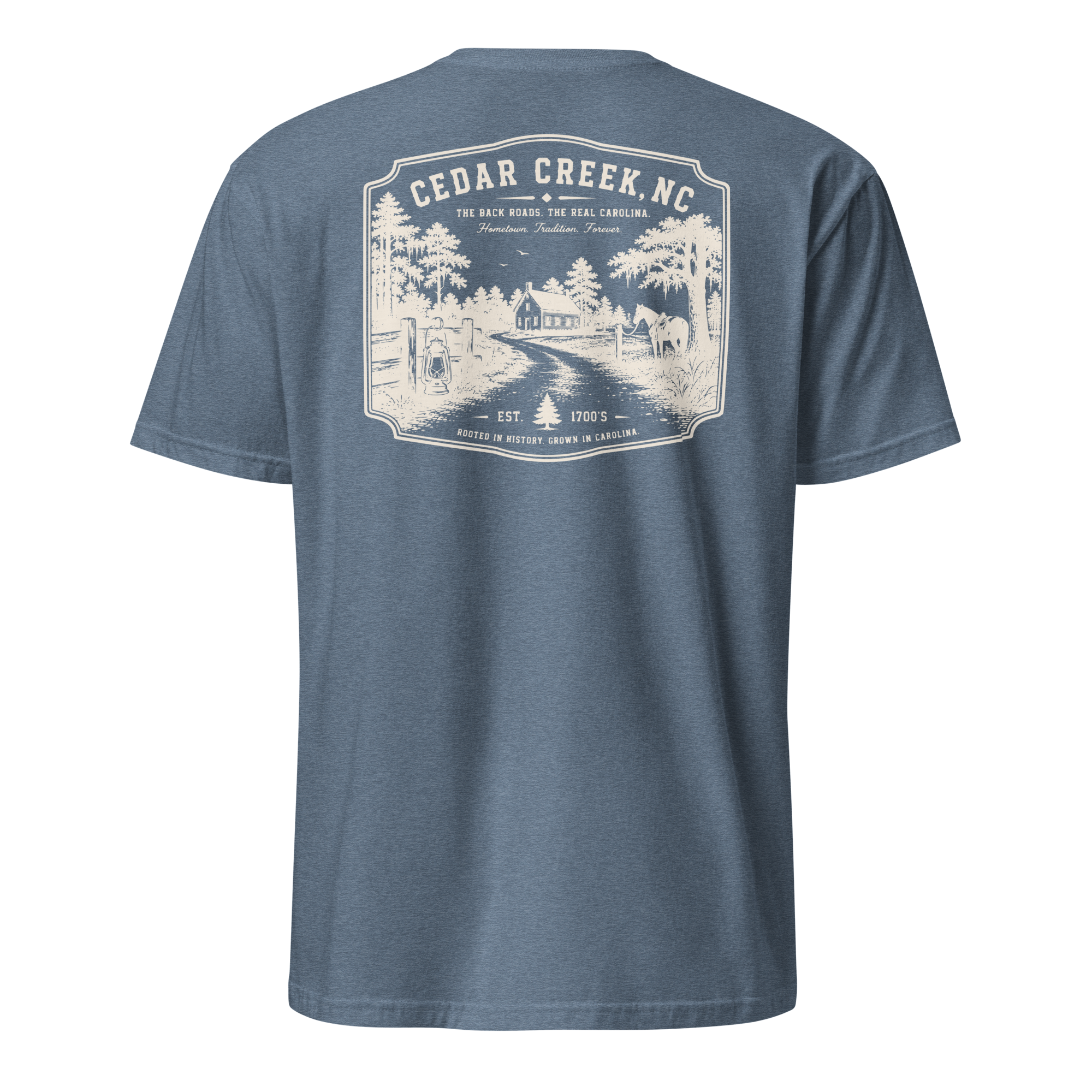 Cedar Creek, NC - Early Carolina- Unisex T-Shirt