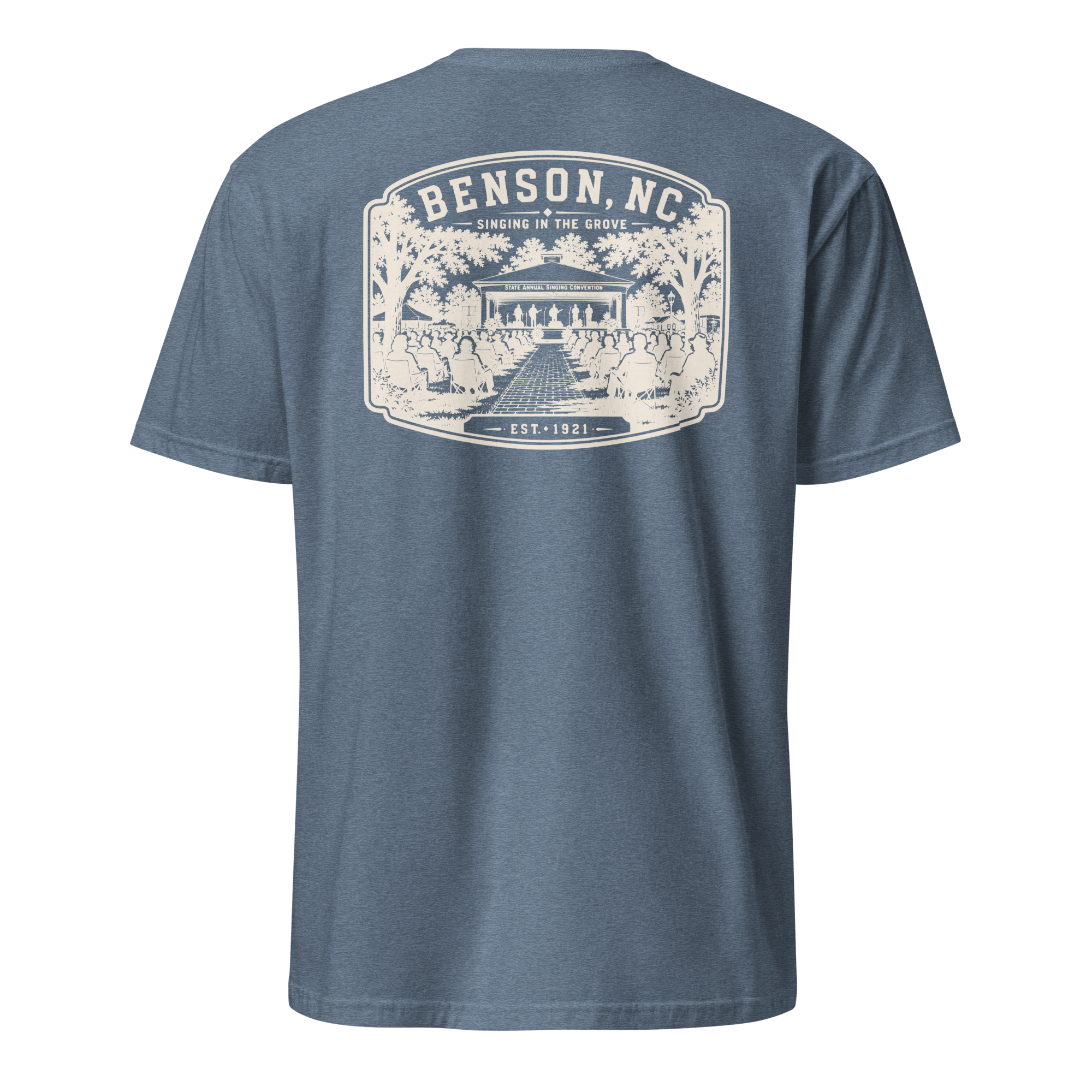 Benson, NC - Singing In The Grove - Unisex T-Shirt