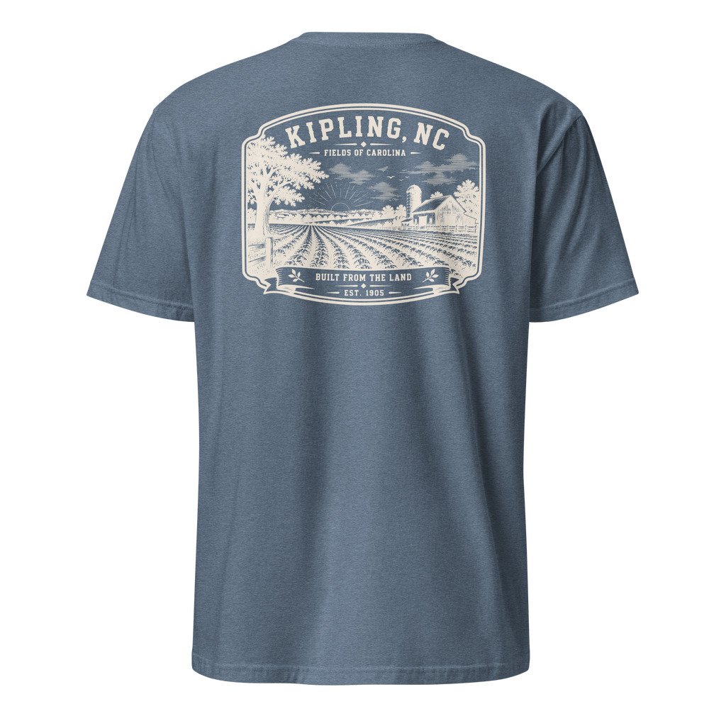 Kipling, NC - Fields of Carolina - Unisex T-Shirt