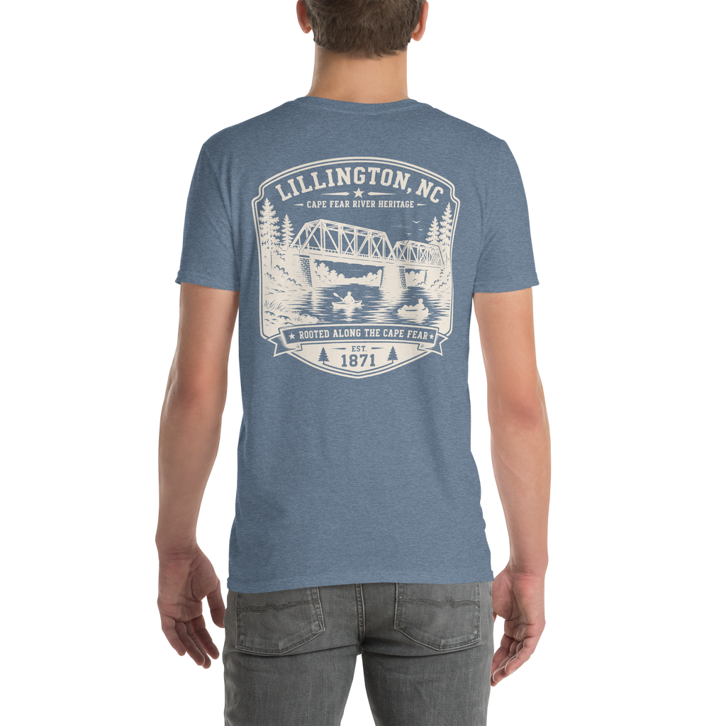 Lillington, NC - Old Trestle Bridge - Unisex T-Shirt