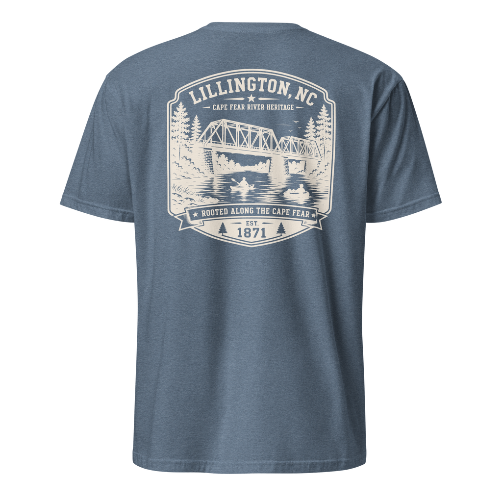 Lillington, NC - Old Trestle Bridge - Unisex T-Shirt