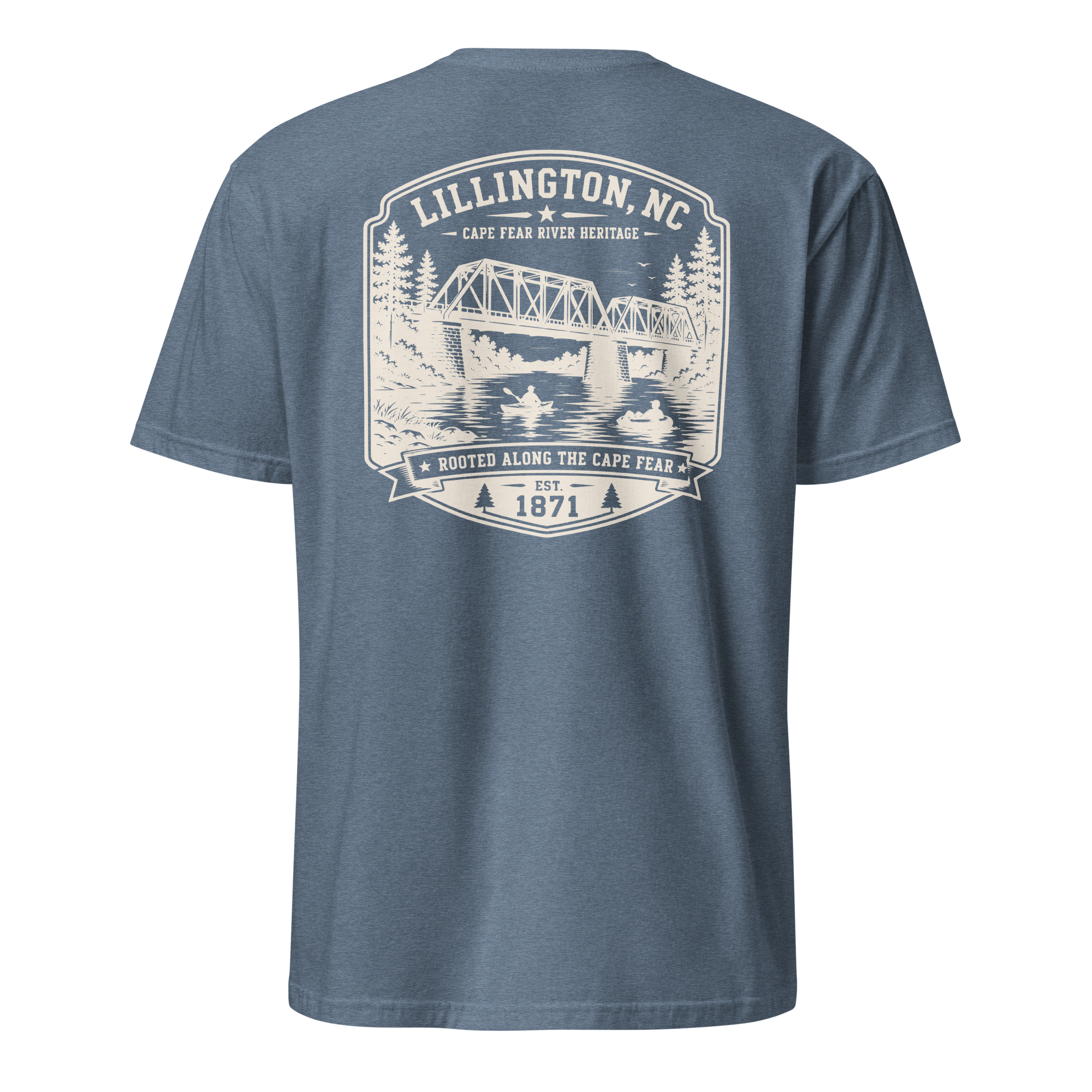 Lillington, NC - Old Trestle Bridge - Unisex T-Shirt