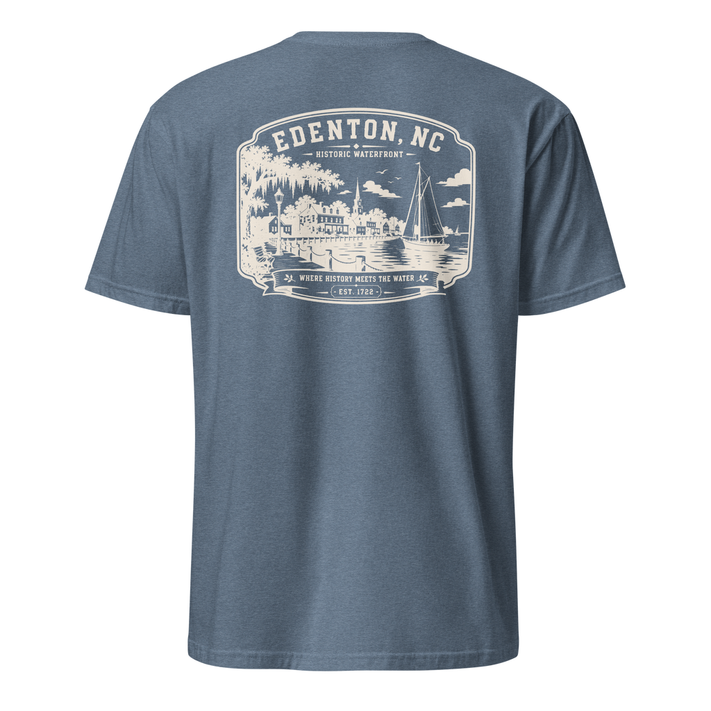 Edenton, NC - Historic Waterfront - Unisex T-Shirt
