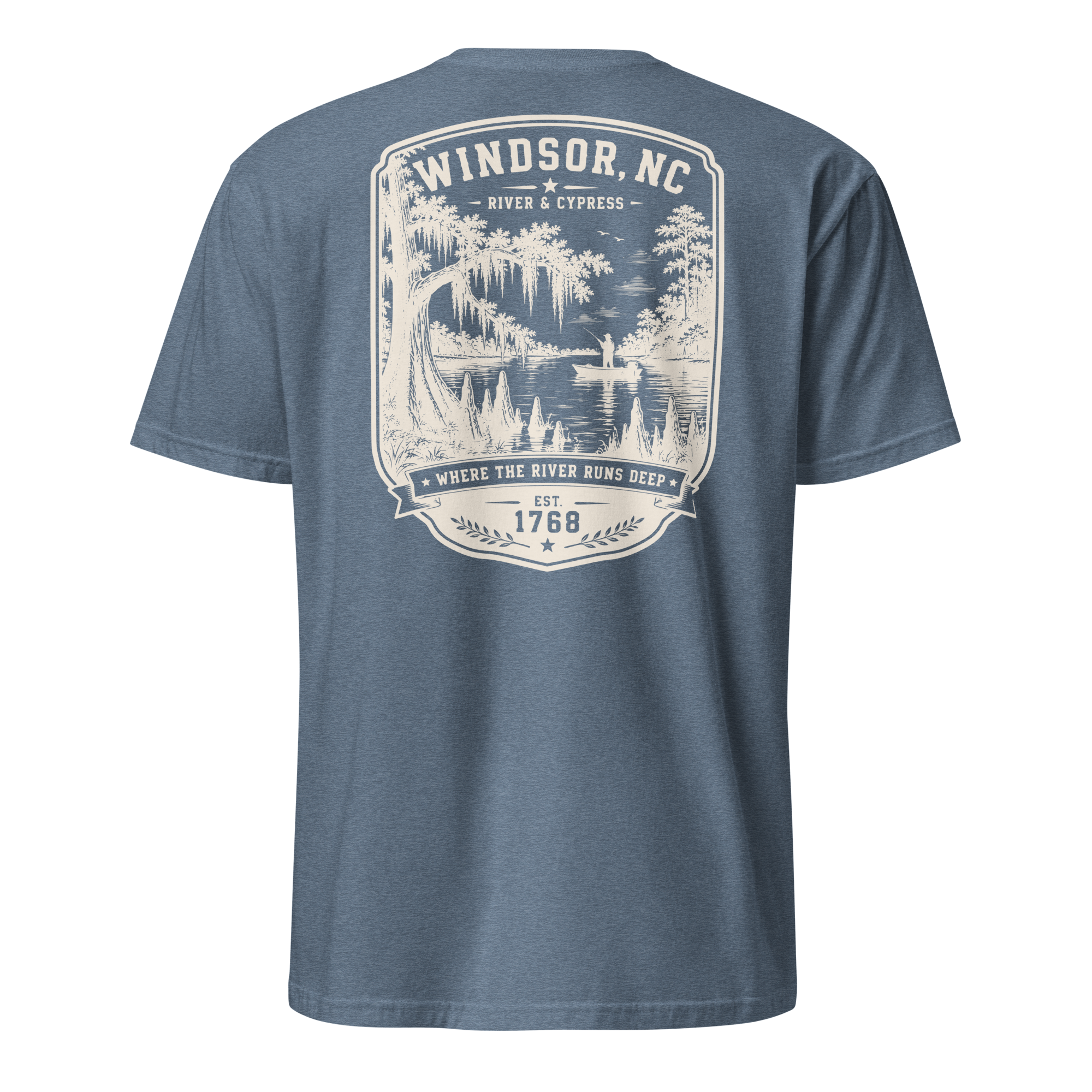 Windsor, NC - River & Cypress - Unisex T-Shirt