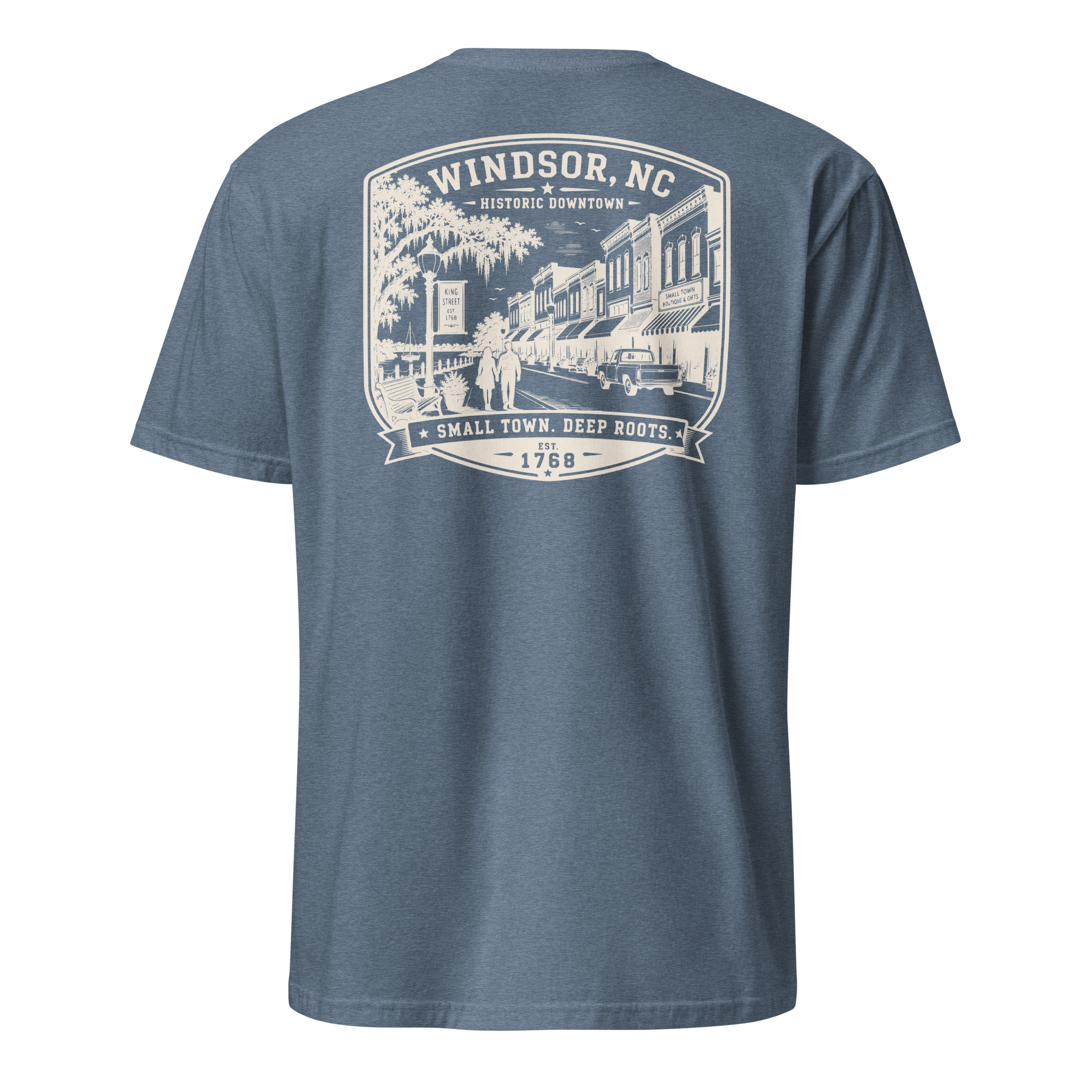 Windsor, NC - Downtown Windsor - Unisex T-Shirt