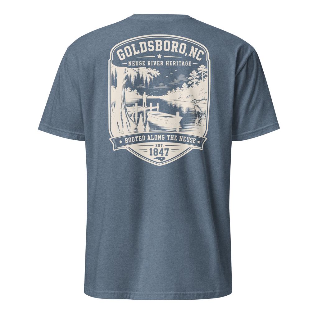 Goldsboro, NC - Rooted Along The Neuse - Unisex T-Shirs