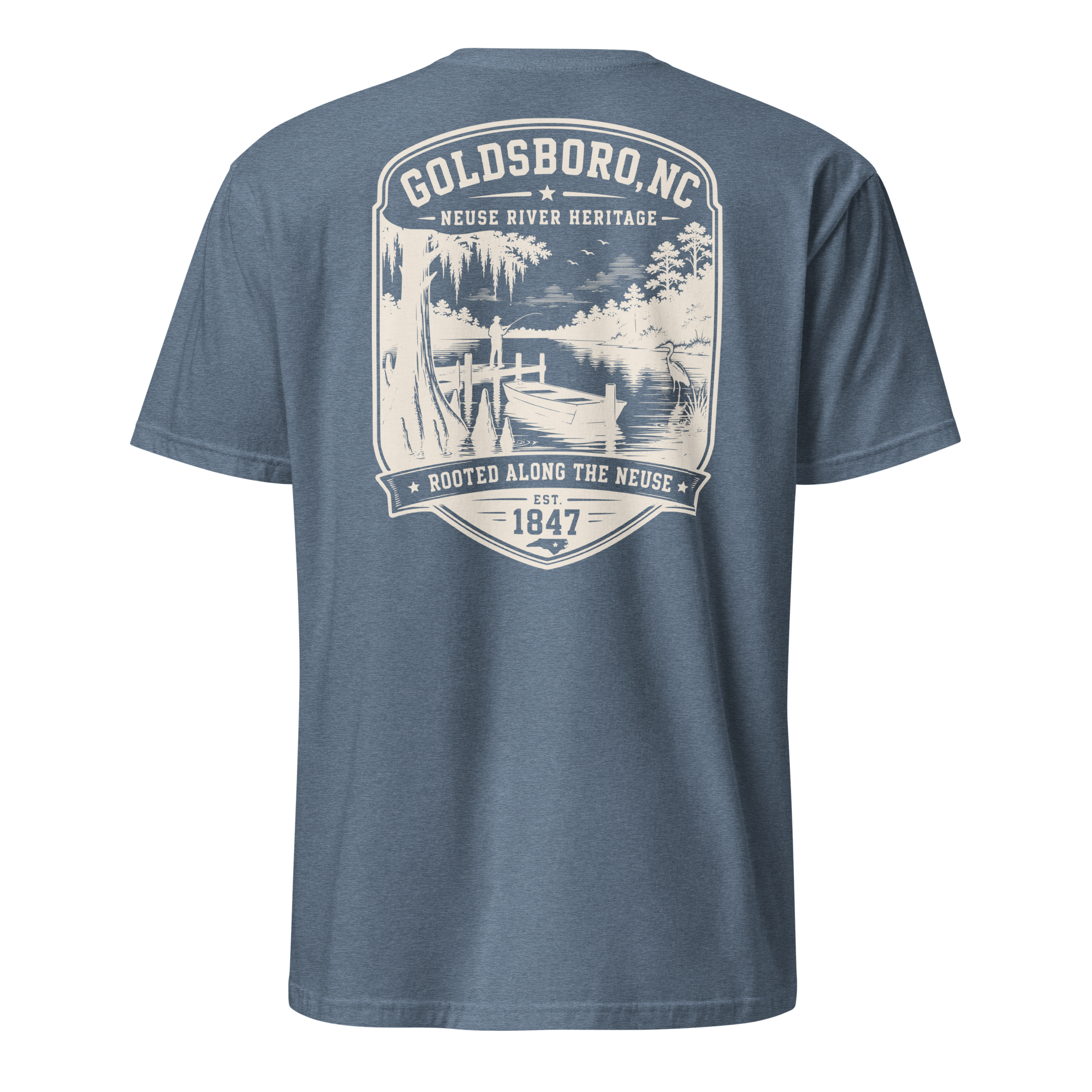 Goldsboro, NC - Rooted Along The Neuse - Unisex T-Shirs