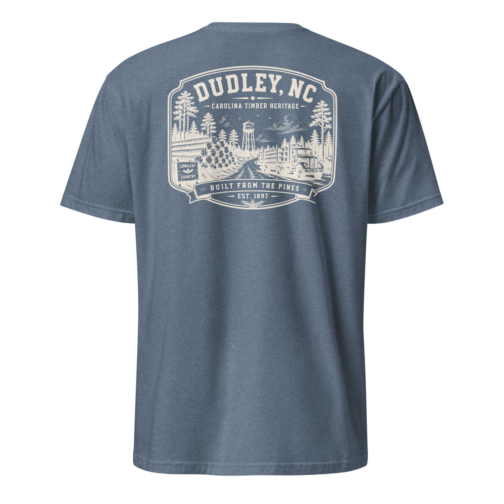 Dudley, NC - Carolina Timber - Unisex T-Shirt