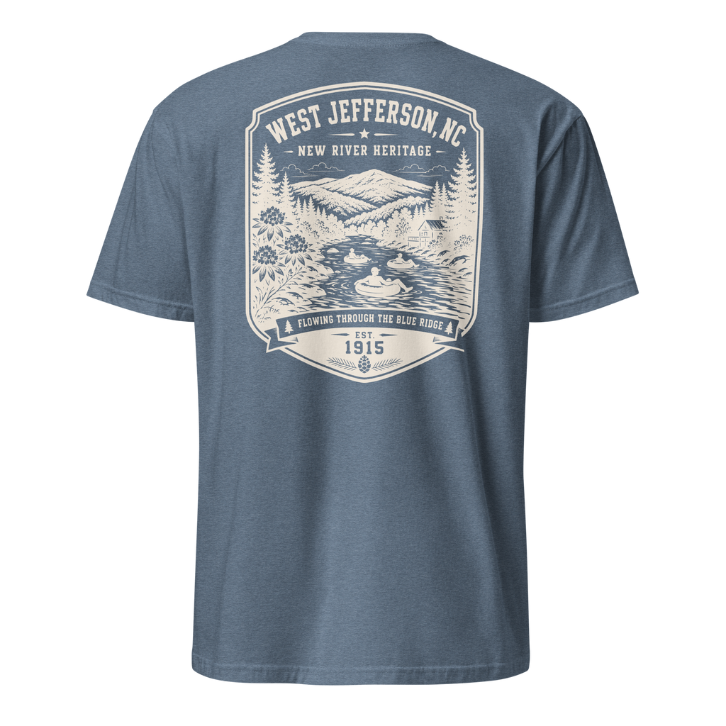 West Jefferson - New River - Unisex T-Shirt