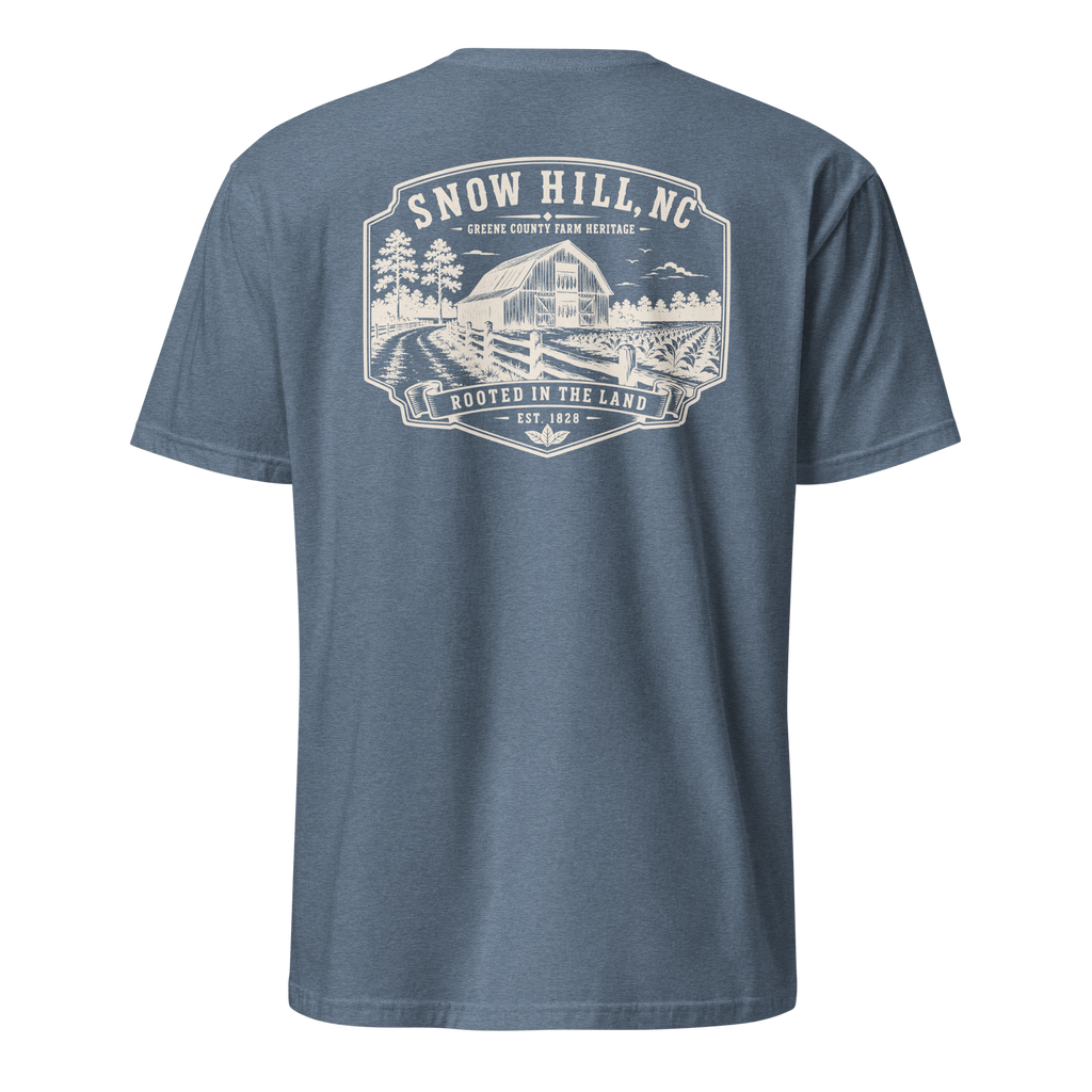 Snow Hill, NC - Rooted In The Land - Unisex T-Shirt