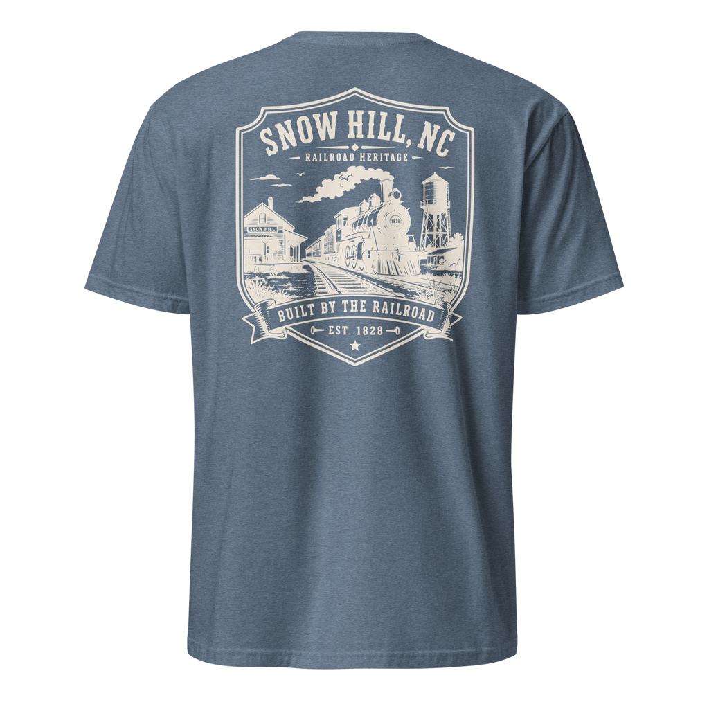 Snow Hill, NC - Built By The Railroad - Unisex T-Shirt