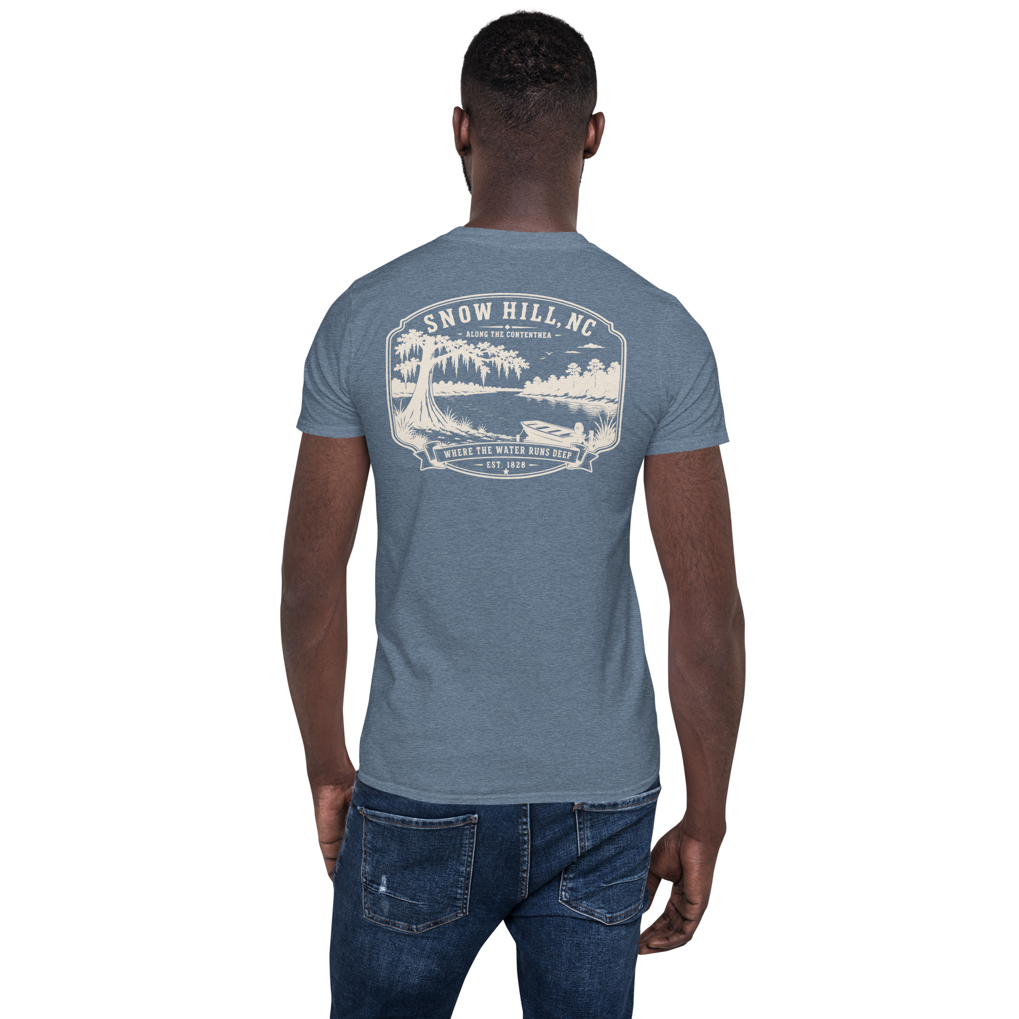 Snow Hill, NC - Along The Contentnea - Unisex T-Shirt