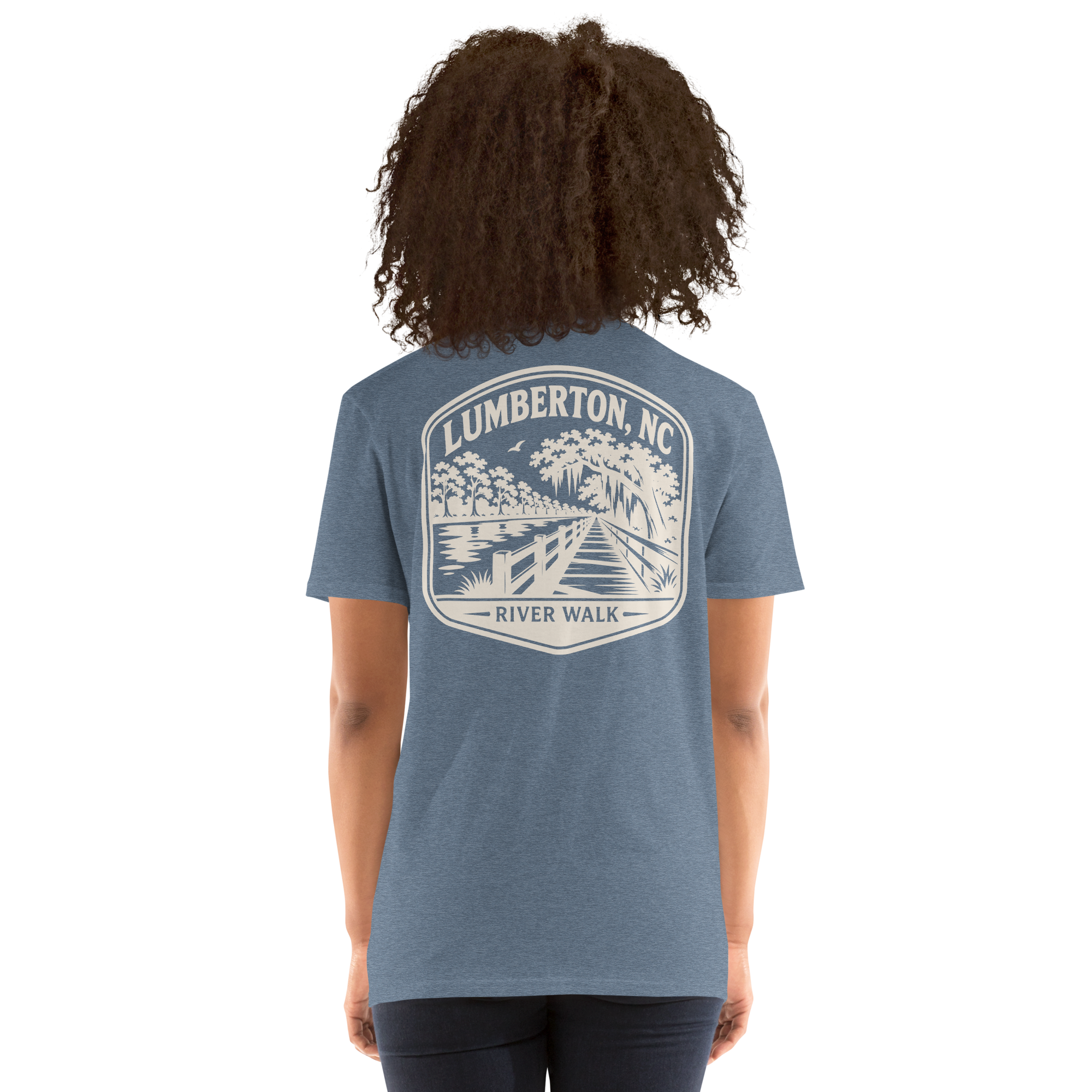 Lumberton, NC - The Riverwalk - Unisex T-Shirt