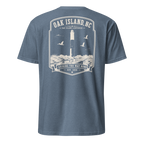 Oak Island, NC - Oak Island Lighthouse - Unisex T-Shirt