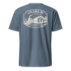 Lucama, NC - Built Along The Line - Unisex T-Shirt