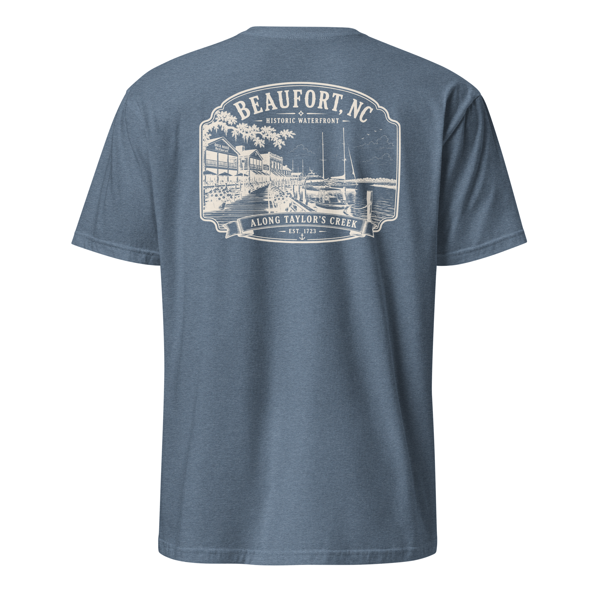 Beaufort, NC - Along Taylors Creek - Unisex T-Shirt