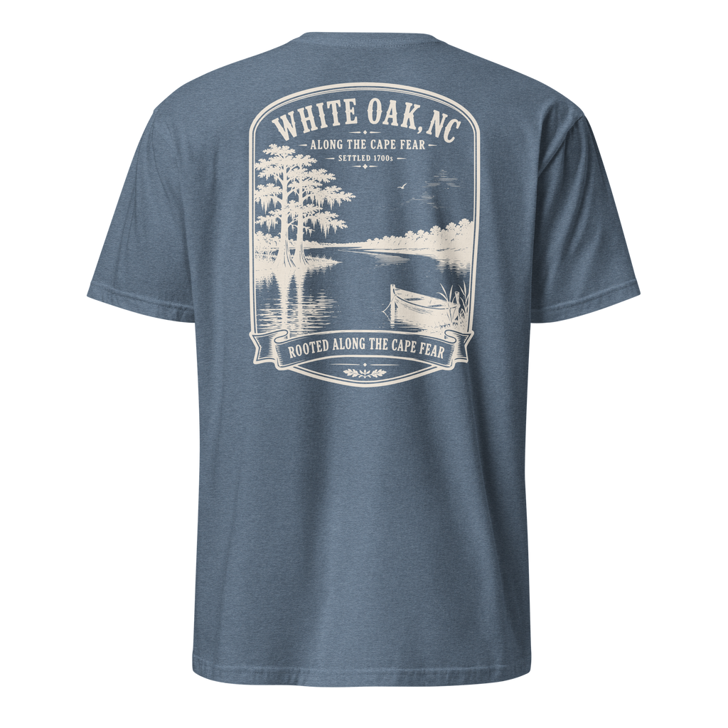 White Oak, NC - Along The Cape Fear - Unisex T-Shirt