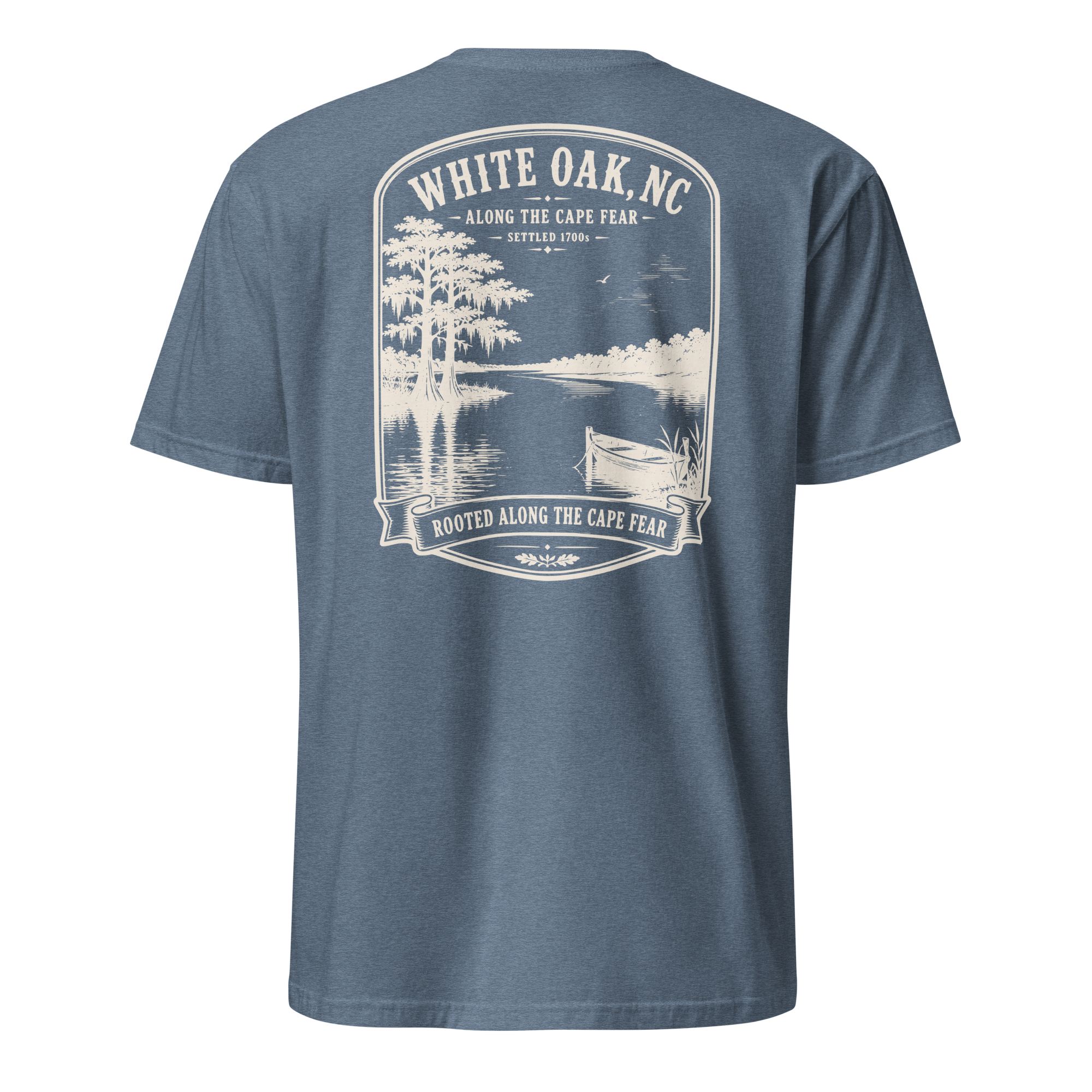 White Oak, NC - Along The Cape Fear - Unisex T-Shirt