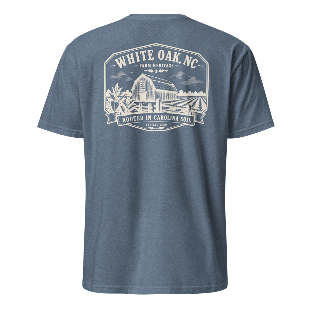 White Oak, NC - Farm Heritage - Unisex T-Shirt