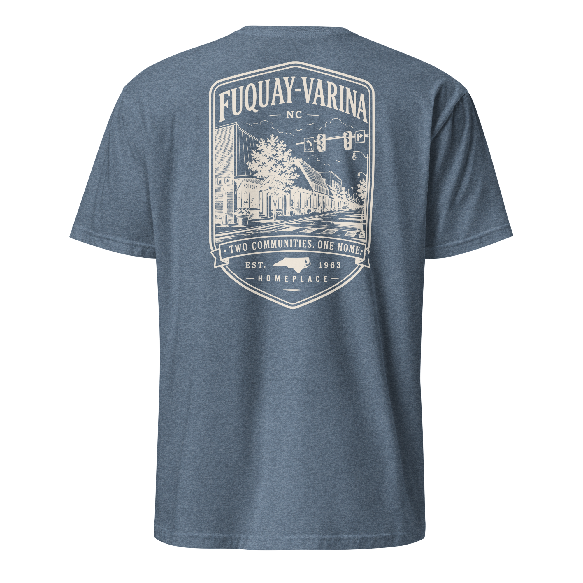 Fuquay-Varina, NC - Two Communities. One Home. - Unisex T-Shirt