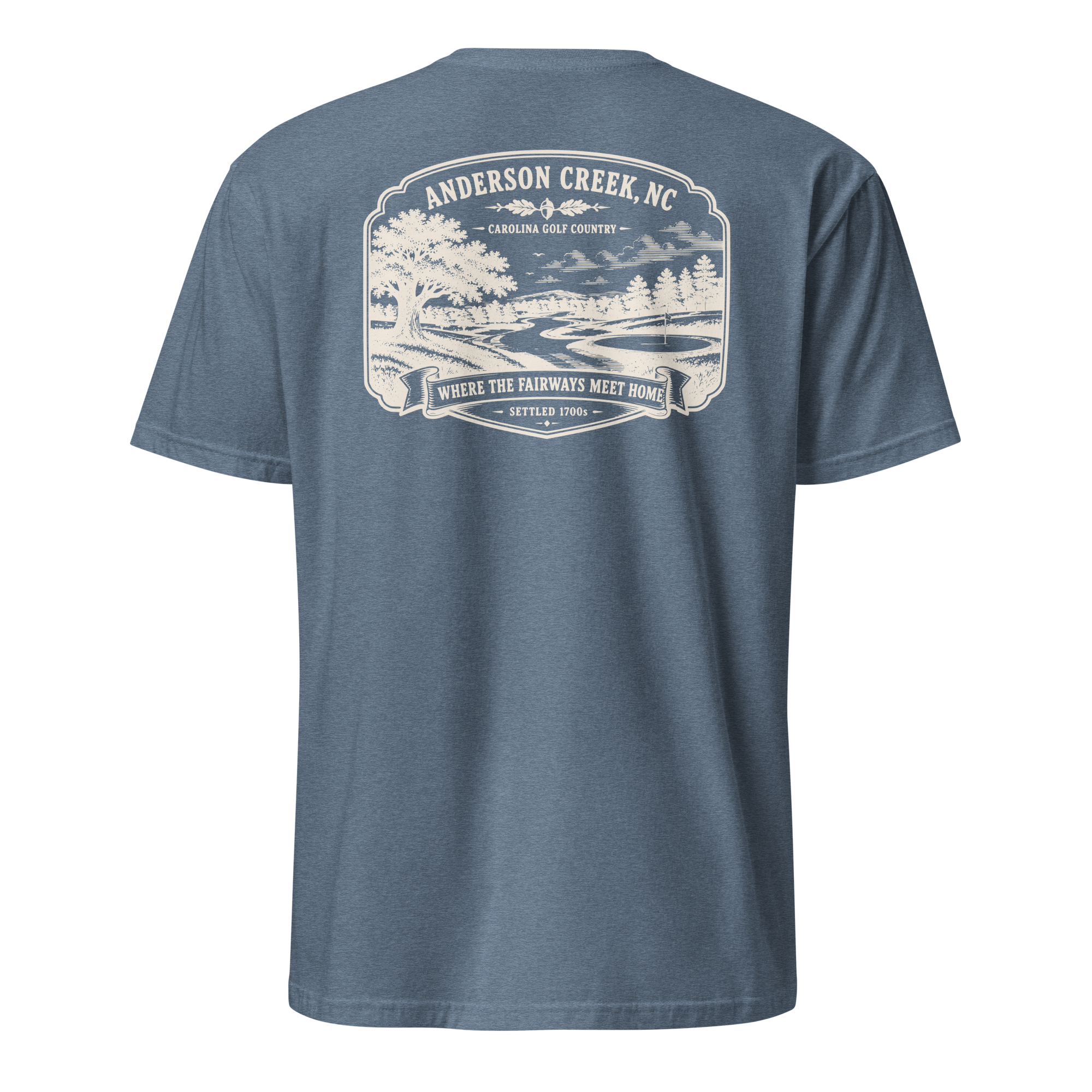 Anderson Creek, NC - Carolina Golf - Unisex T-Shirt