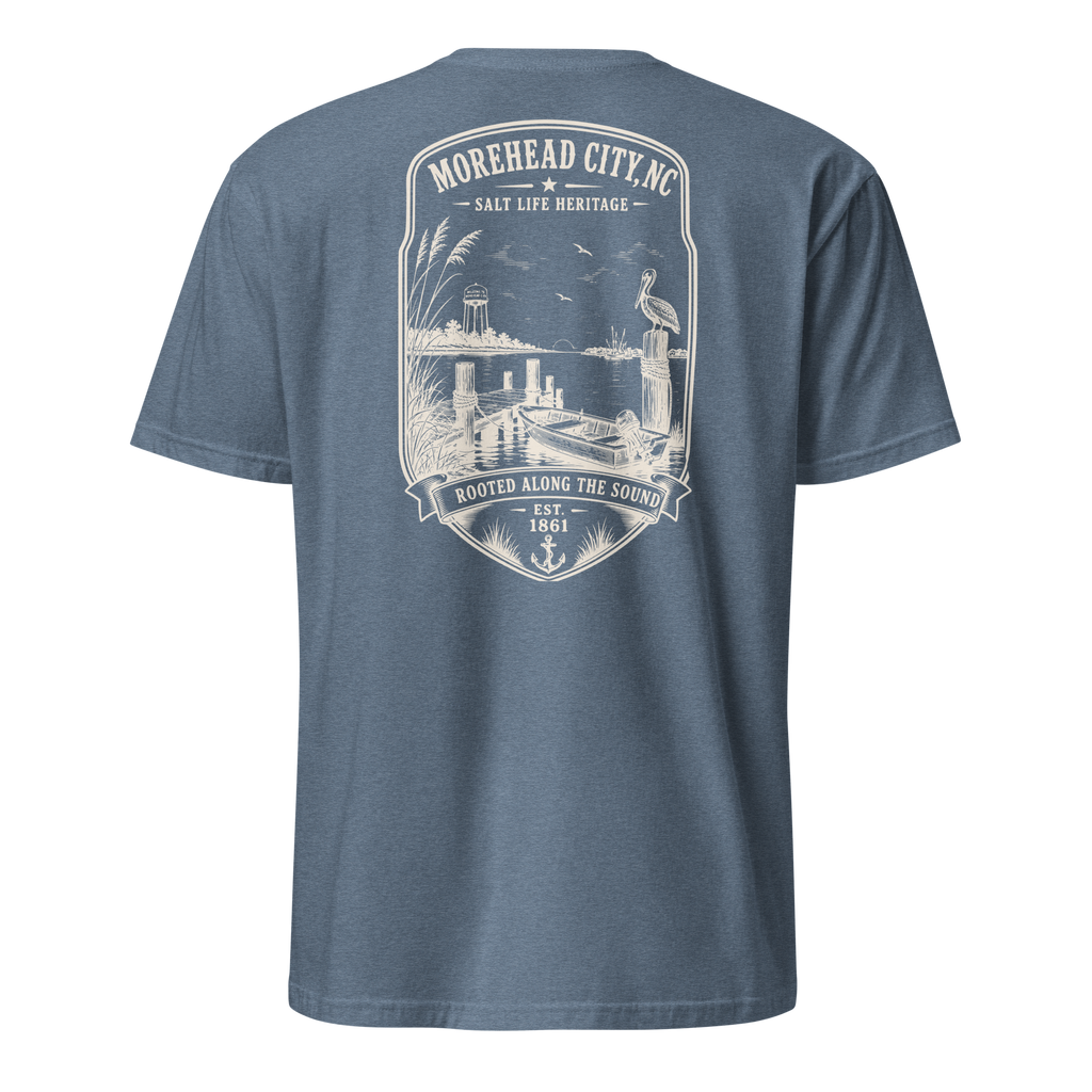 Morehead City - Rooted Along The Sound - Short-Sleeve Unisex