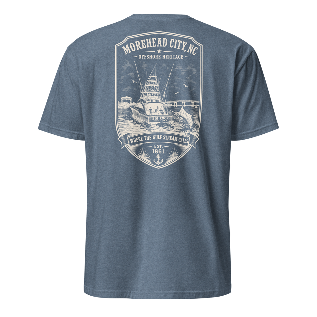Morehead City - Big Rock - Short-Sleeve Unisex
