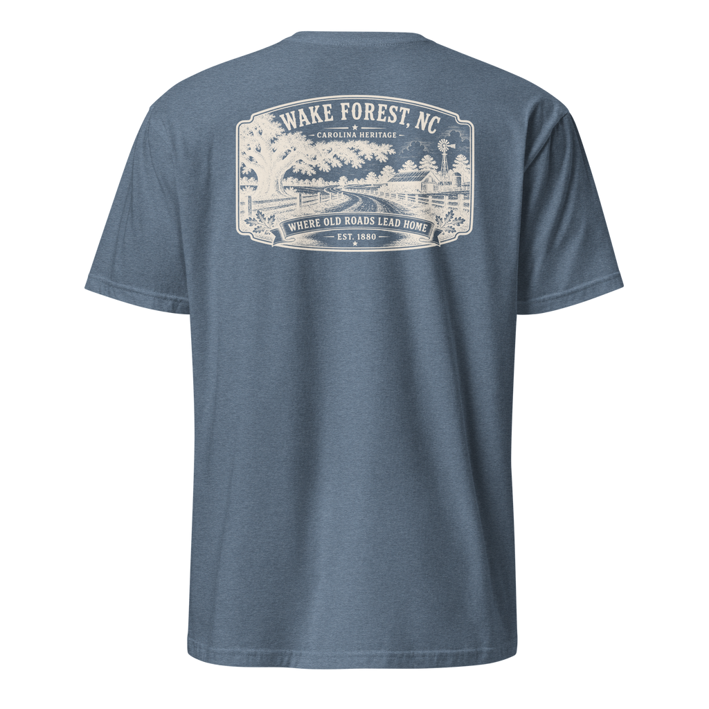 Wake Forest, NC - Carolina Heritage - Short-Sleeve Unisex