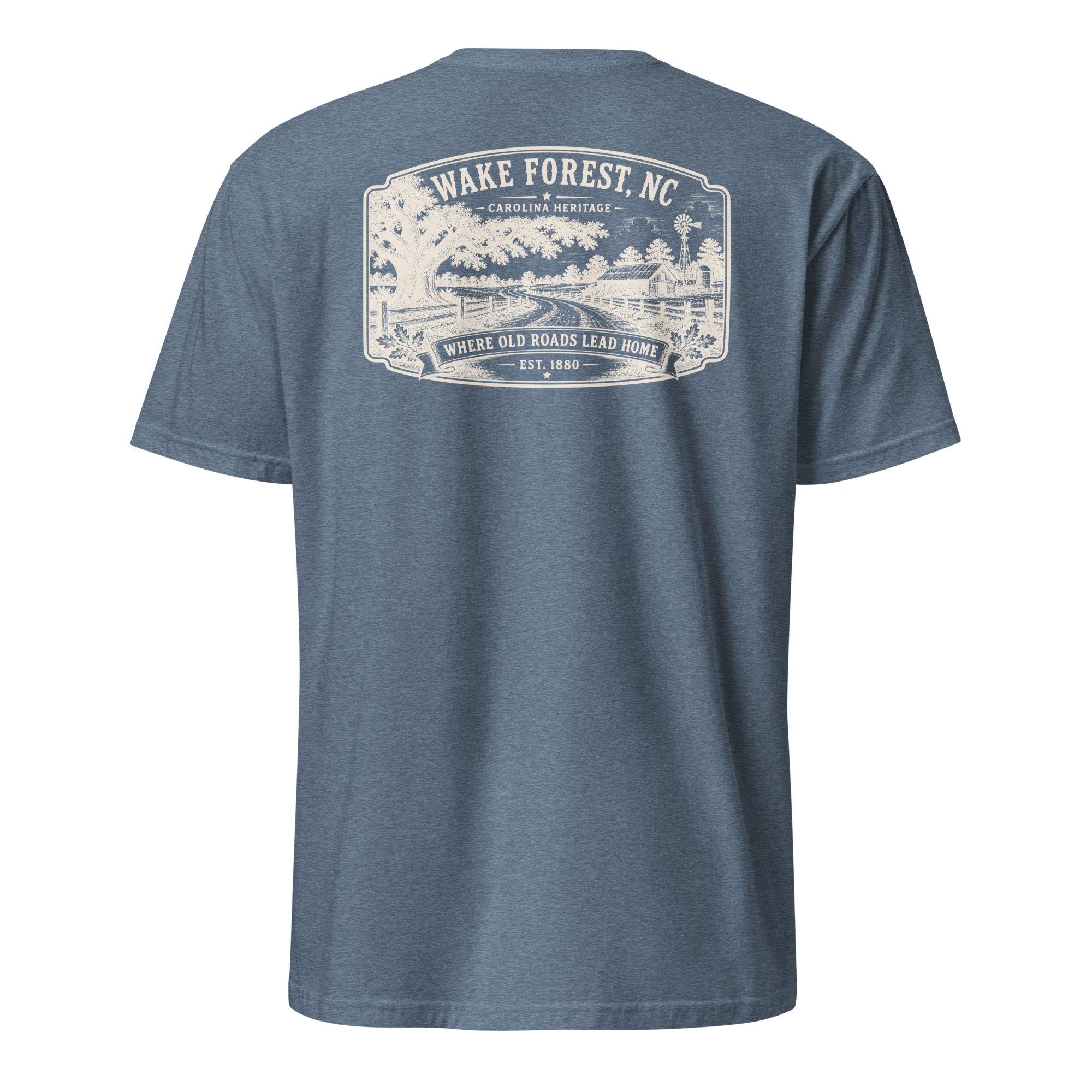 Wake Forest, NC - Carolina Heritage - Short-Sleeve Unisex