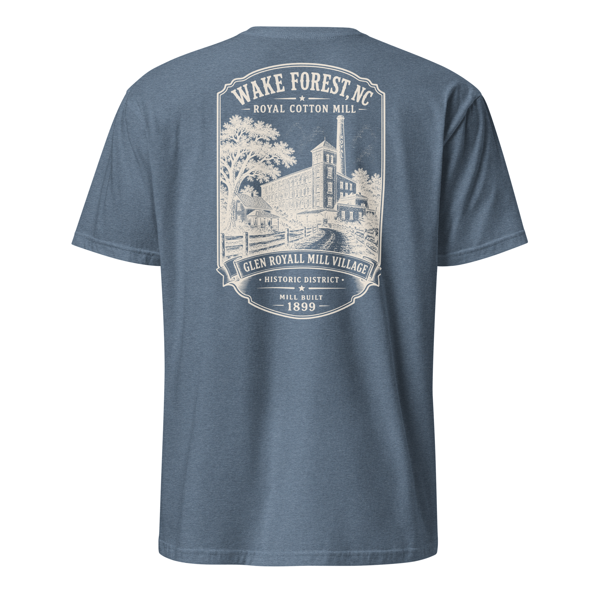 Wake Forest, NC - Royal Cotton Mill - Short-Sleeve Unisex