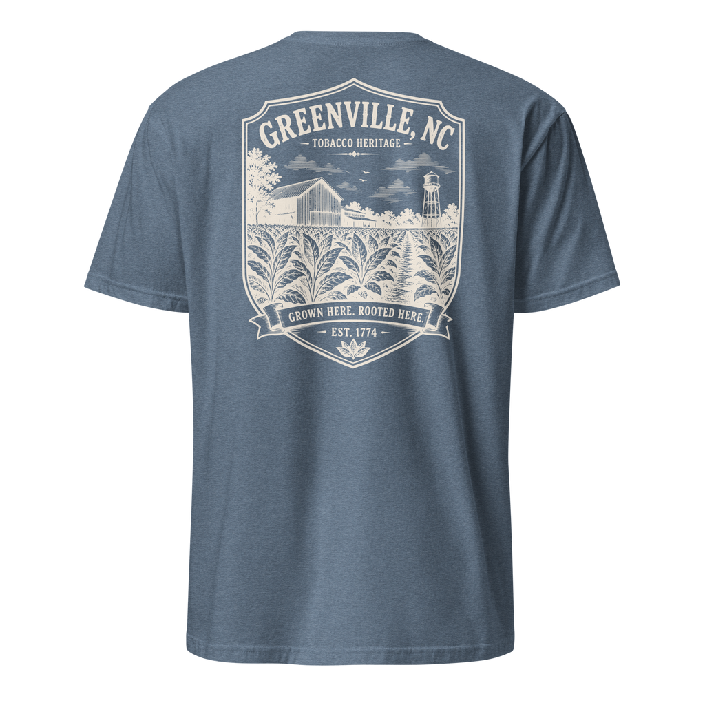 Greenville, NC - Tobacco Heritage - Short-Sleeve Unisex