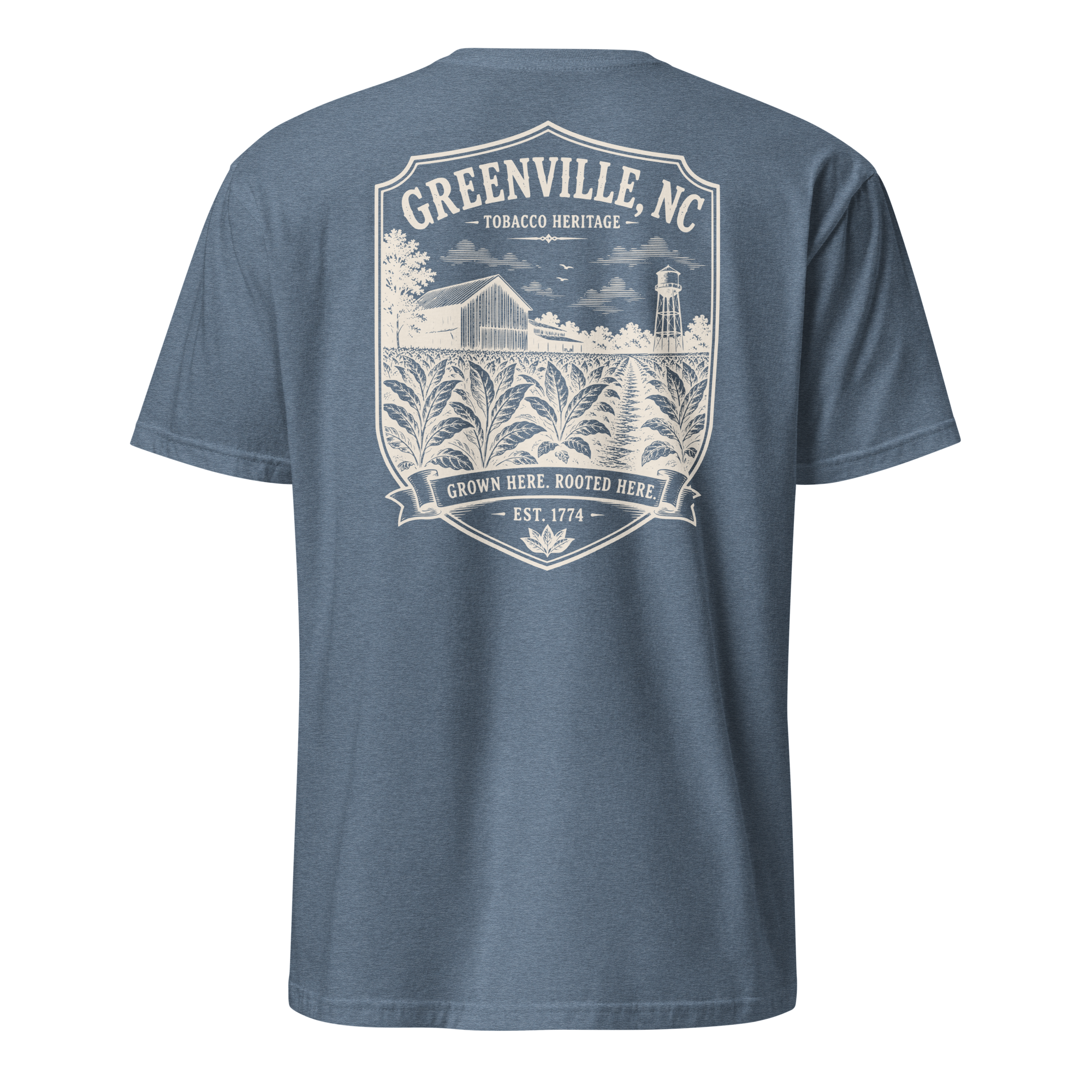Greenville, NC - Tobacco Heritage - Short-Sleeve Unisex