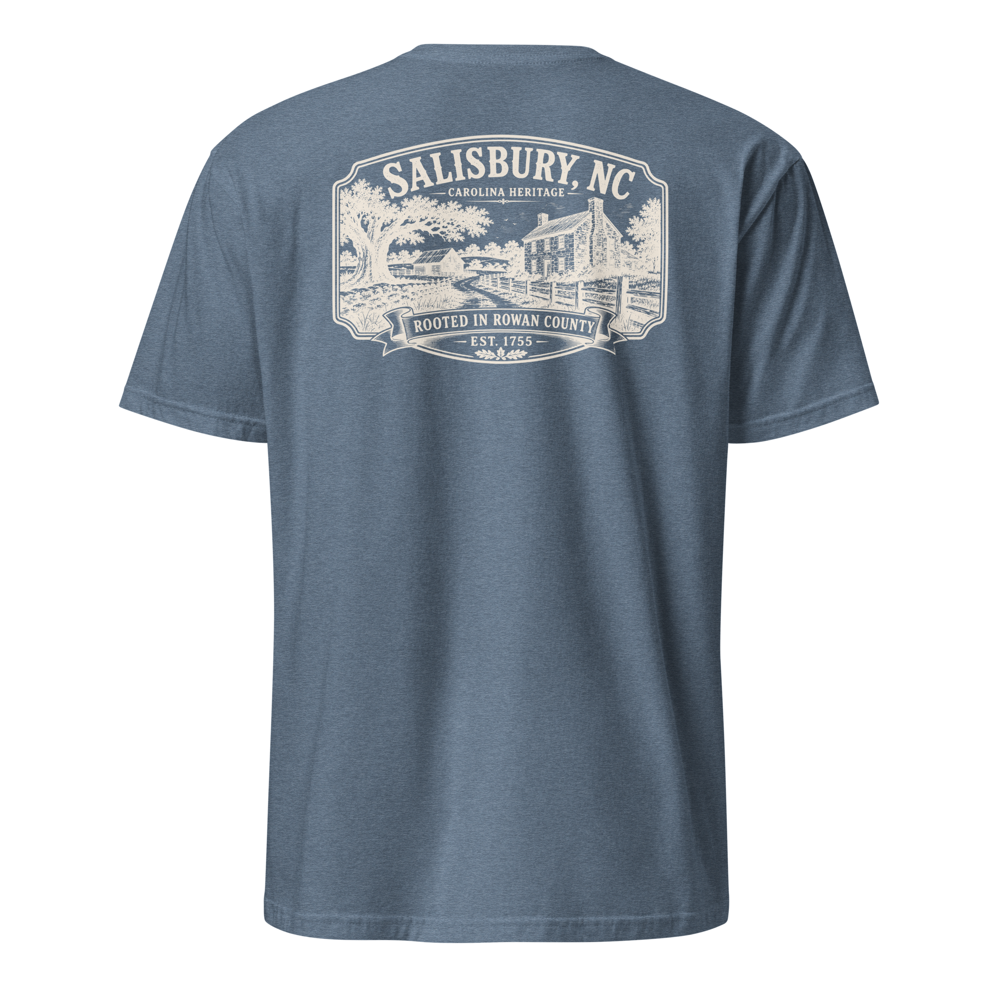 Salisbury, NC - Rooted In Rowan - Short-Sleeve Unisex