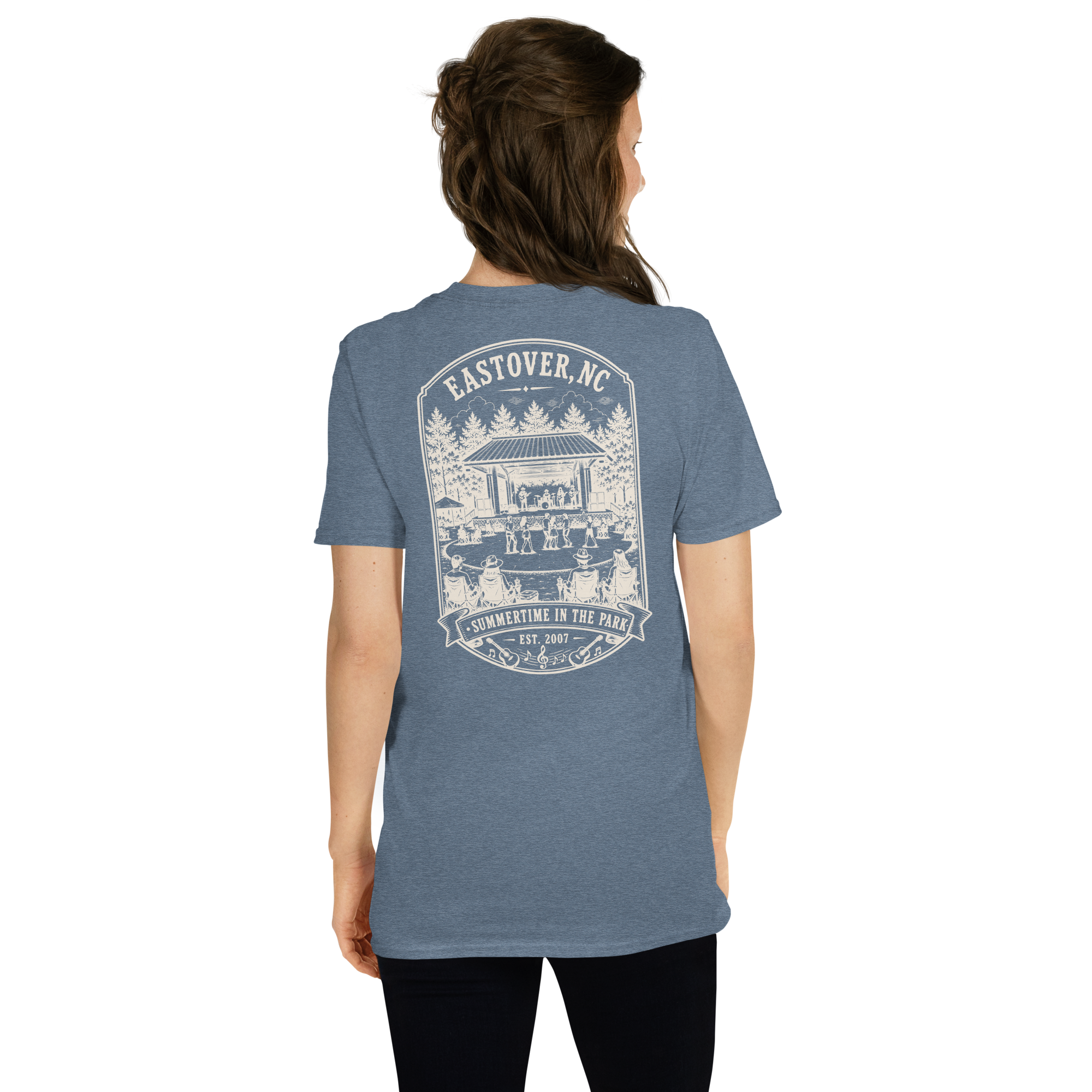 Eastover, NC - Summertime In The Park - Short-Sleeve Unisex T-Shirt