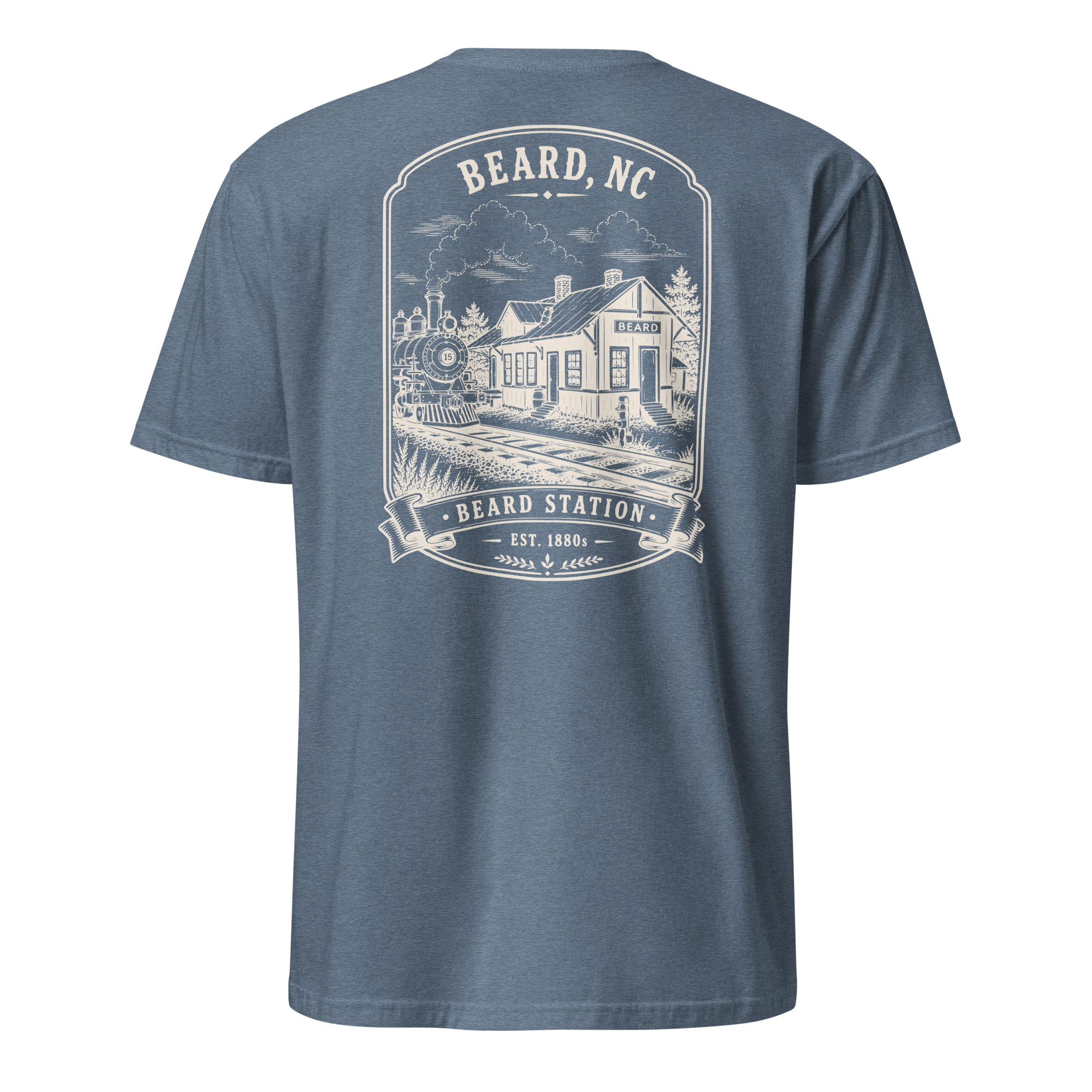 Beard, NC - Beard Station - Short-Sleeve Unisex T-Shirt
